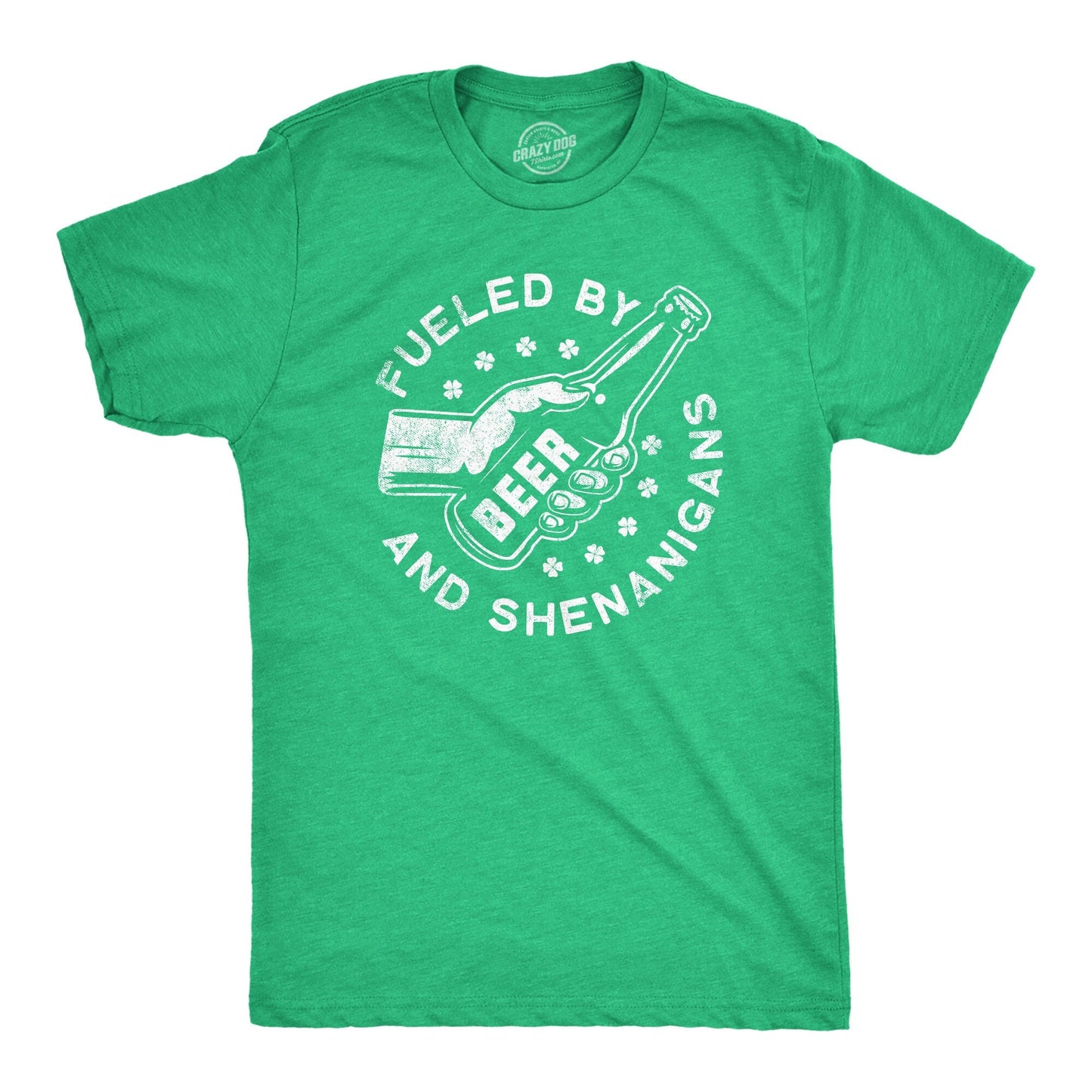 Fueled By Beer and Shenanigans St Patricks Shirt Beer Mug Shirt Funny Drinking Shirts Green Shirts Funny Shirts Drinking Shirt Graphic Tee – Cozy Vibes · Must-Have Style
