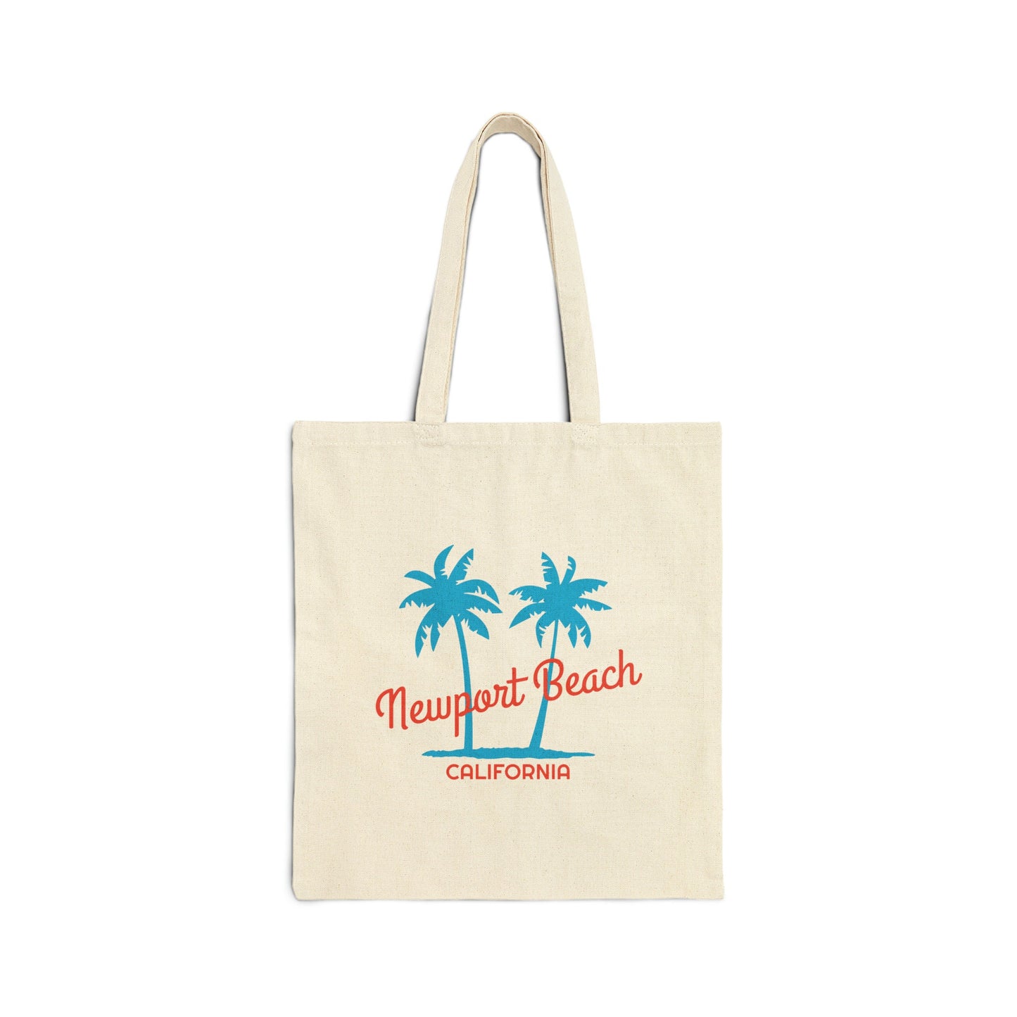 Newport Beach California Cotton Canvas Newport Beach Tote Bag Personalization Available Tote Bag – Bold Style · High-Quality Print