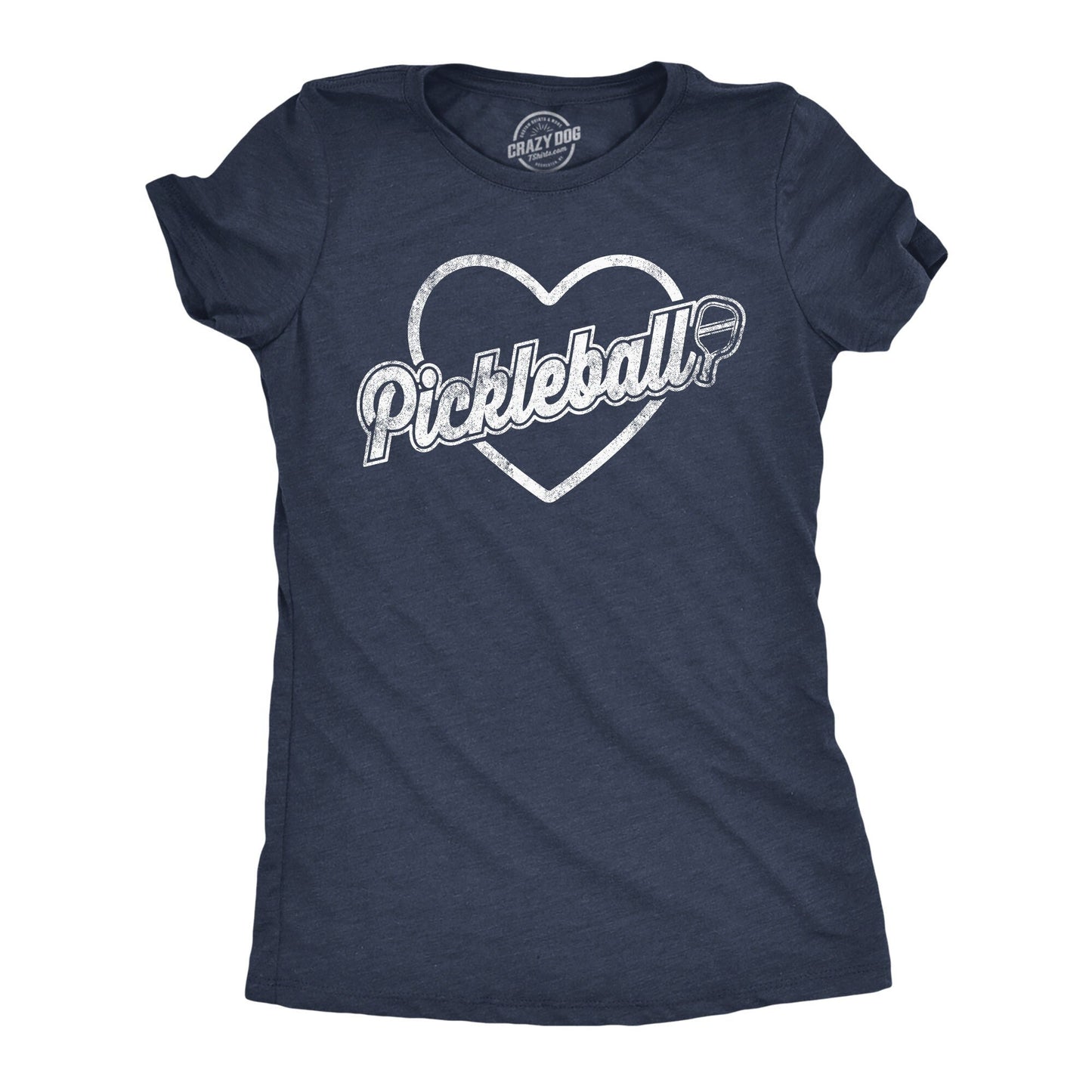 Pickleball Heart Love Pickleball Pickleball Legend Pickleball Shirts Funny Sports Shirts Funny Shirts Pickleball Gifts Gifts For Her Graphic Tee – Bold Style · High-Quality Print