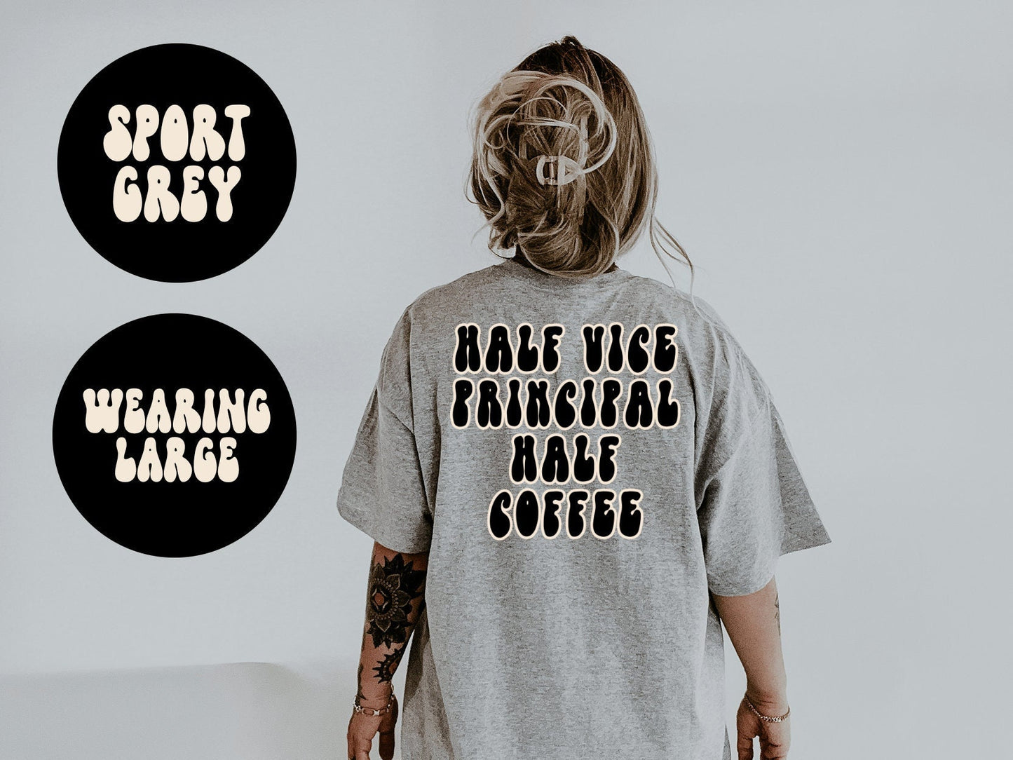 Vice Principal BACK PRINT Shirt Gifts Tshirt Tees TShirt Unisex Funny Graphic Tee – Cozy Vibes · High-Quality Print