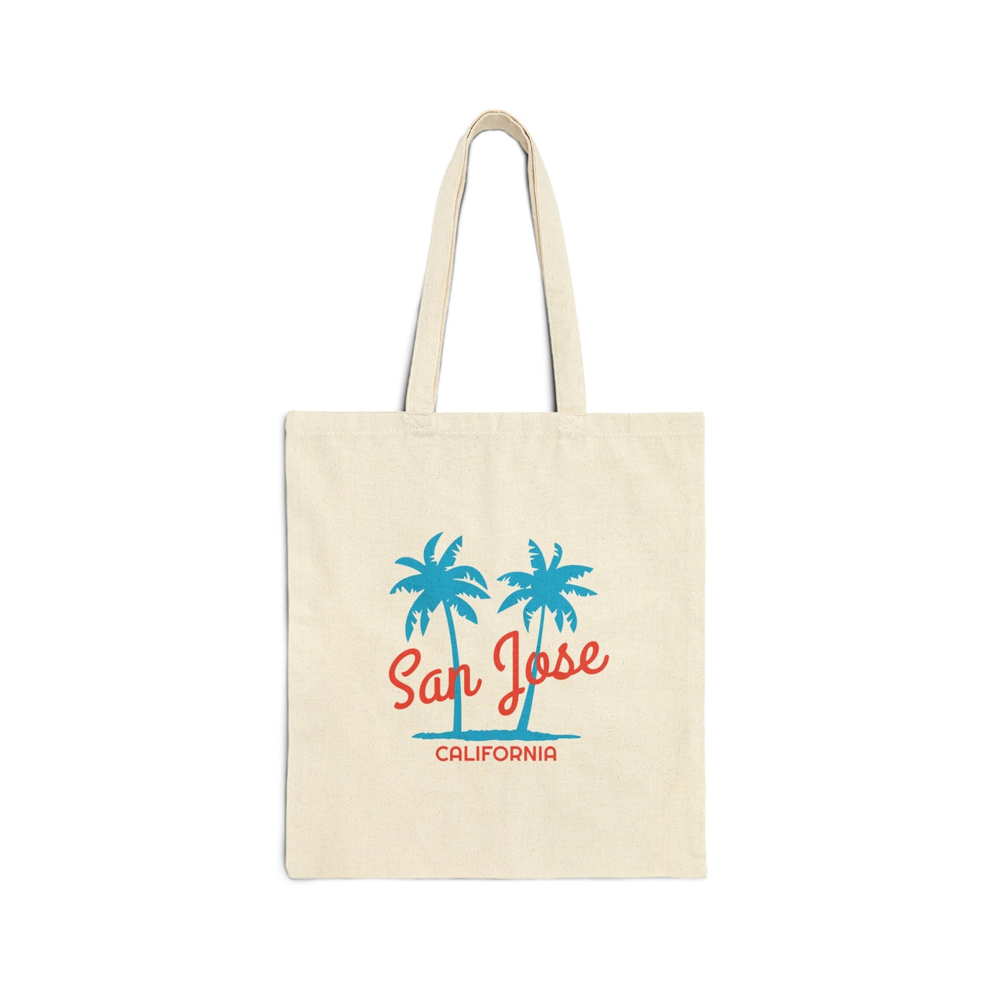 San Jose California Cotton Canvas San Jose Tote Bag Personalization Available Tote Bag – Feel-Good Design · Must-Have Style