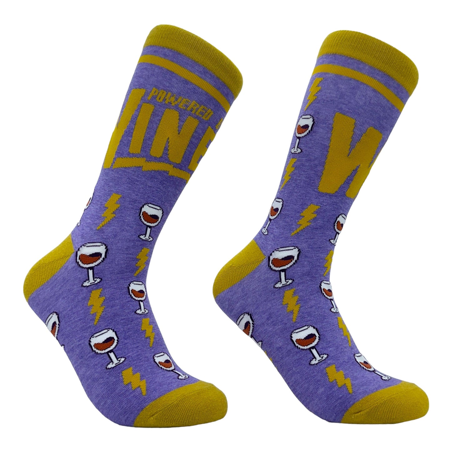 Powered By Wine Wine Socks Wine Drinking Socks Wine Lover Gifts Novelty Socks Funny Socks Wine Socks For Women Wineglass Socks Graphic Tee – Warm & Stylish · Must-Have Style