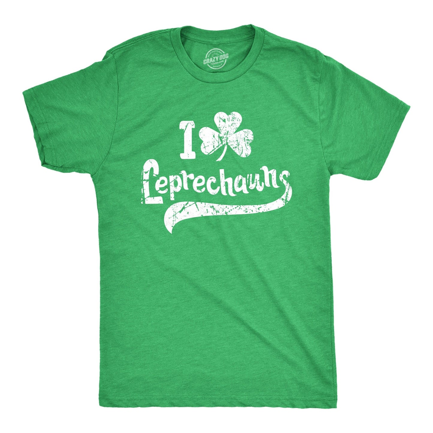 I Clover Leprechauns St Patricks Mens Shirt Shamrock Shirt Four Leaf Clover Shirt Funny Shirts Drinking Shirt Offensive Shirts Graphic Tee – Aesthetic Look · Perfect For Daily Wear