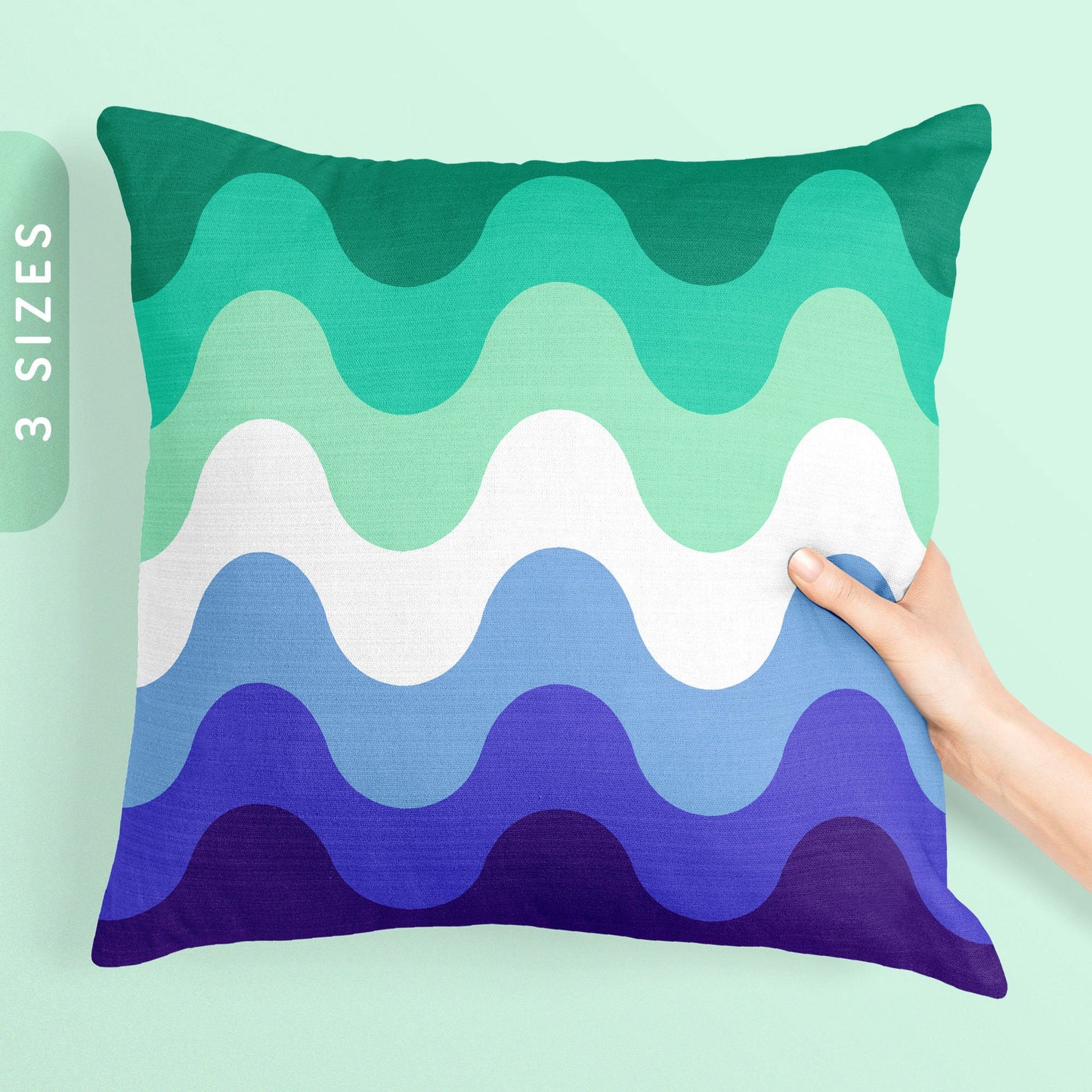 Subtle MLMGay Pride Waves Pillow Case Insert All Over Throw Pillow Pride Cushion Cover Gay MLM Pride Flag Color Pillow Cover Graphic Tee – Everyday Comfort · Top Pick For Any Outfit