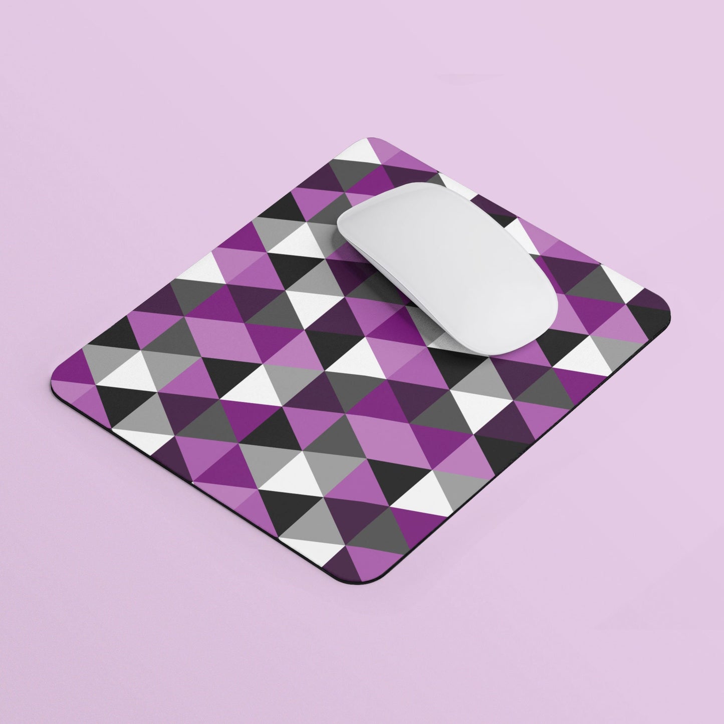Asexual Triangles Mouse Pad Rectangle Mouse Pad Aroace Mousepad Asexual Pride Flag Mousepad Subtle Ace Mousepad Home Office Gift Graphic Tee – Everyday Comfort · Must-Have Style