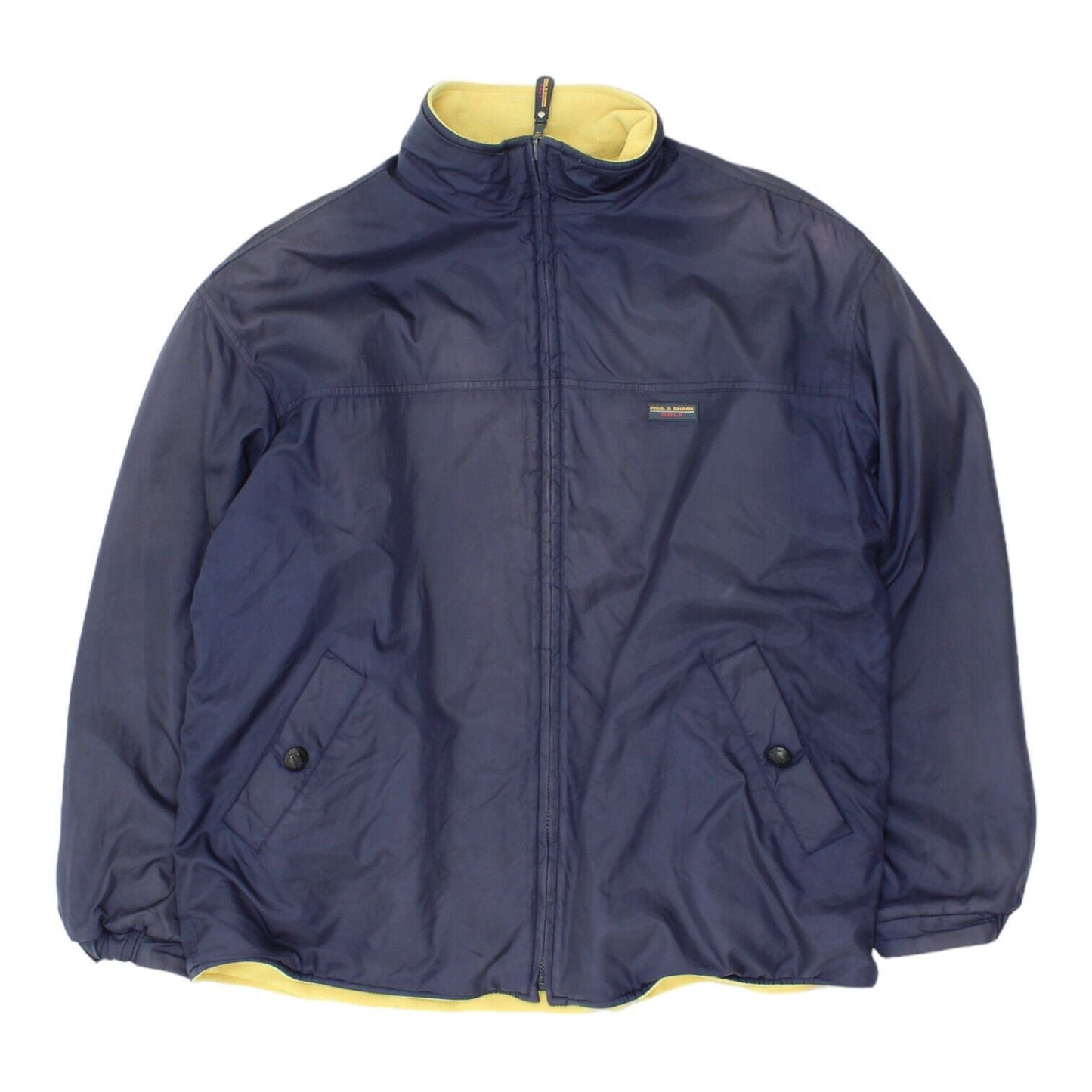Paul Shark Mens Navy Fleece Lined Reversible Golf Jacket Vintage Designer Graphic Tee – Premium Graphic · Perfect For Daily Wear