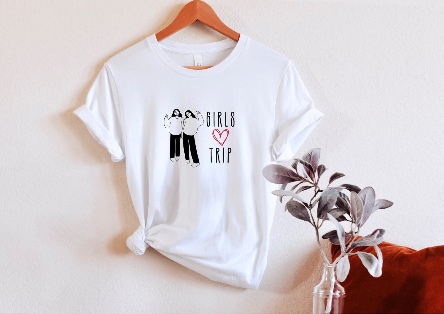 Girls Trip Tshirt Girls Vacation Shirt Travel Buddies Tee Adventure Ready Top Ideal Girls Trip Gift for Women Travel Shirt for her Graphic Tee – Fan Favorite · Trending Graphic Apparel
