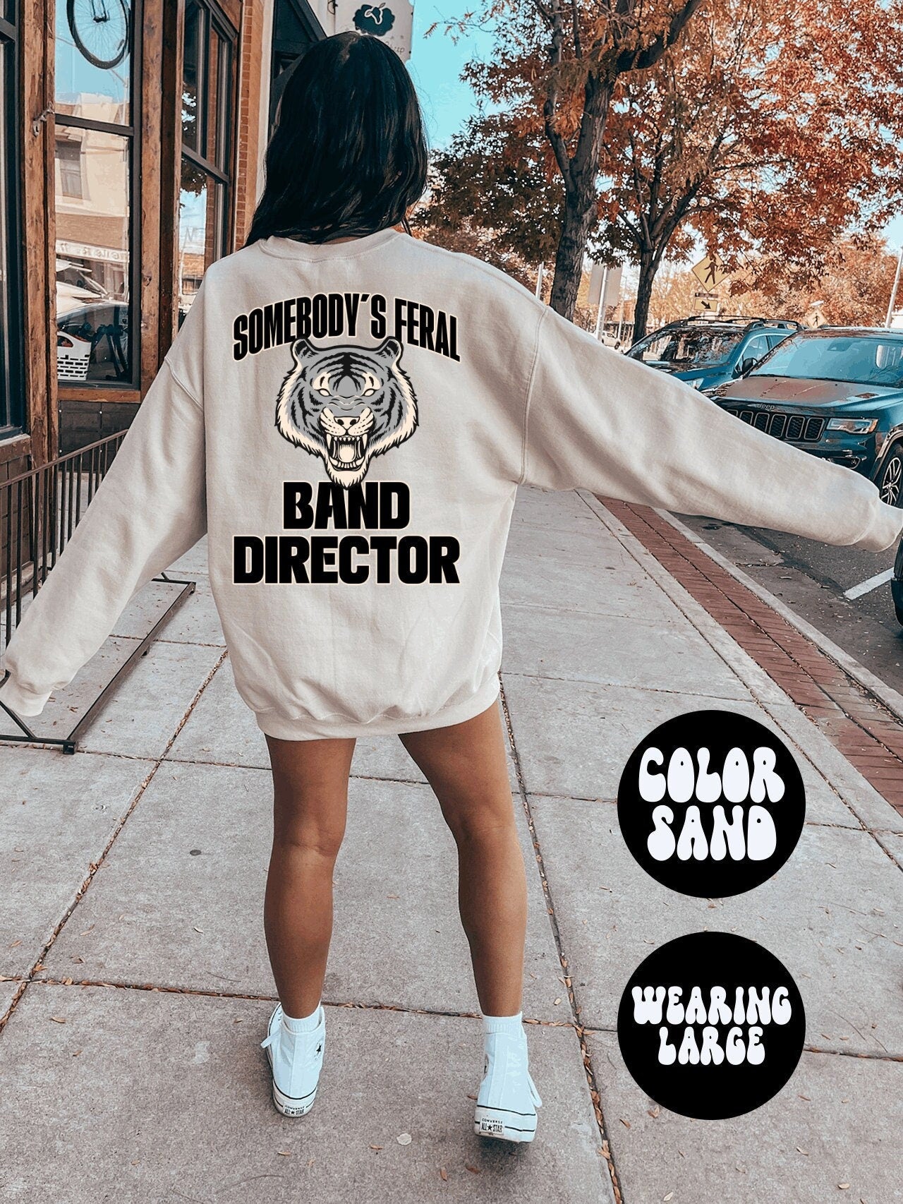 Band Director BACK PRINT Sweatshirt Gifts Crewneck Funny Sweater Shirt Jumper Men Women Him Her Sweatshirt – Fan Favorite · High-Quality Print