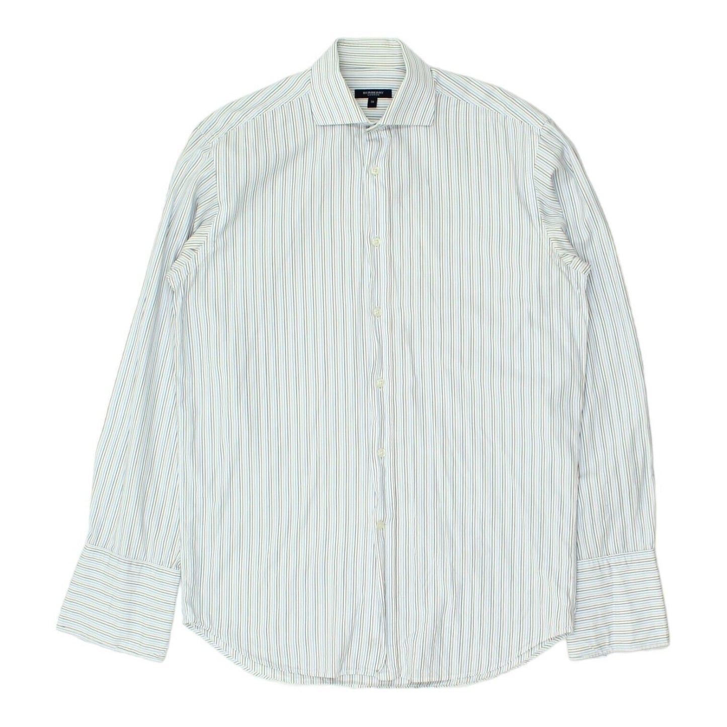 Burberry London Mens White Pin Stripe Spread Collar Shirt Vintage Designer VTG Graphic Tee – Everyday Comfort · Top Pick For Any Outfit