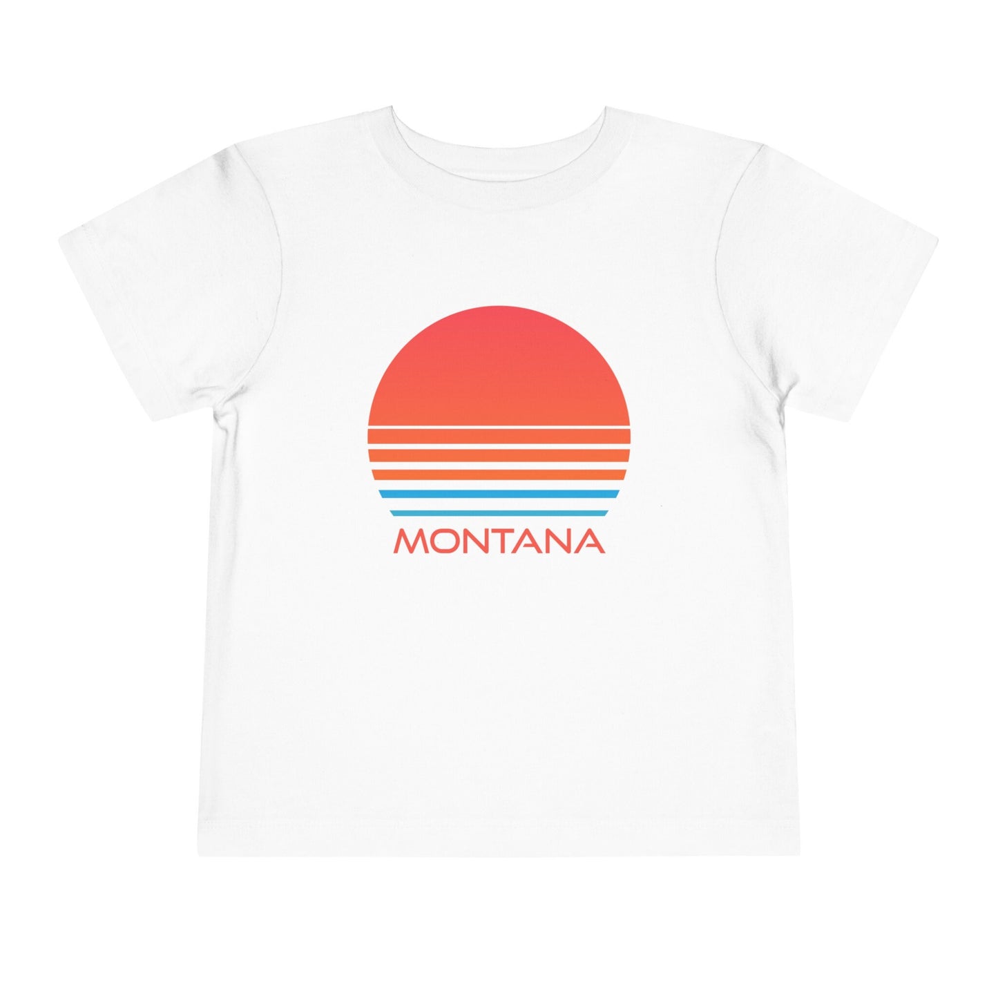 Montana Toddler TShirt Retro 80s Unisex Toddler Montana Shirt Personalization Available Graphic Tee – Soft Feel · Must-Have Style