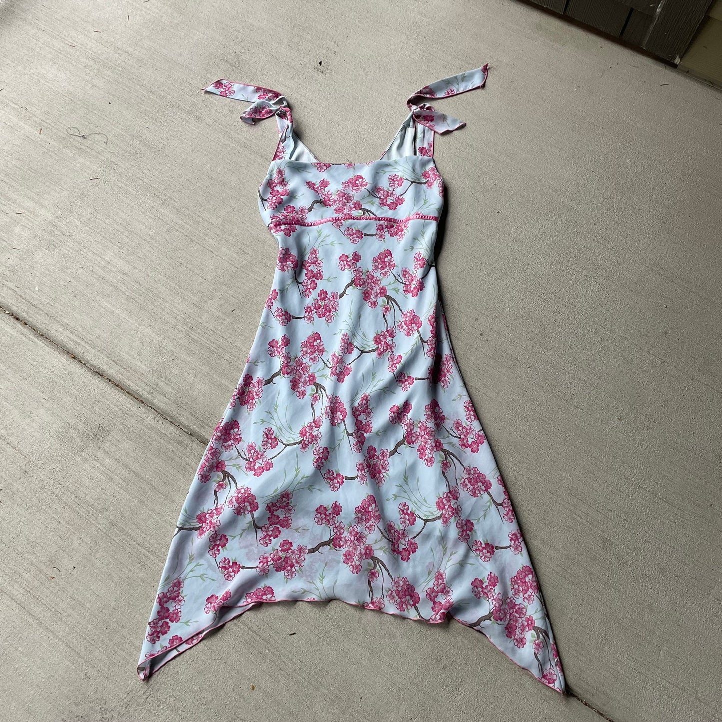 vintage 0039s cherry blossom pastel fairy hem midi dress Graphic Tee – Warm & Stylish · High-Quality Print