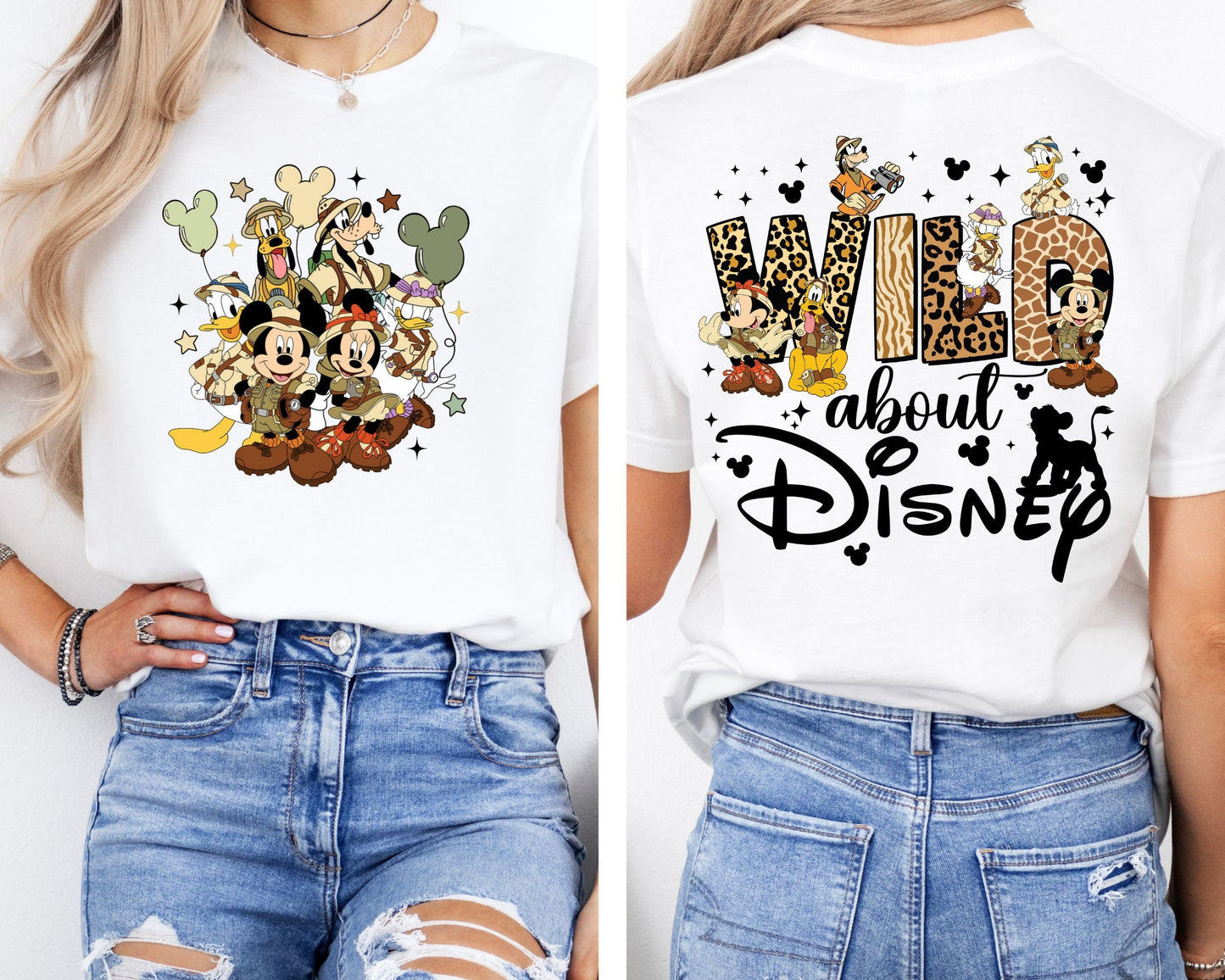 Animal Kingdom Shirt Mickey Safari Shirt Lion King Disney Wild Trip Shirt Mickey And Friends Wild Shirt Wild About Disney Shirt Graphic Tee – Aesthetic Look · Trending Graphic Apparel