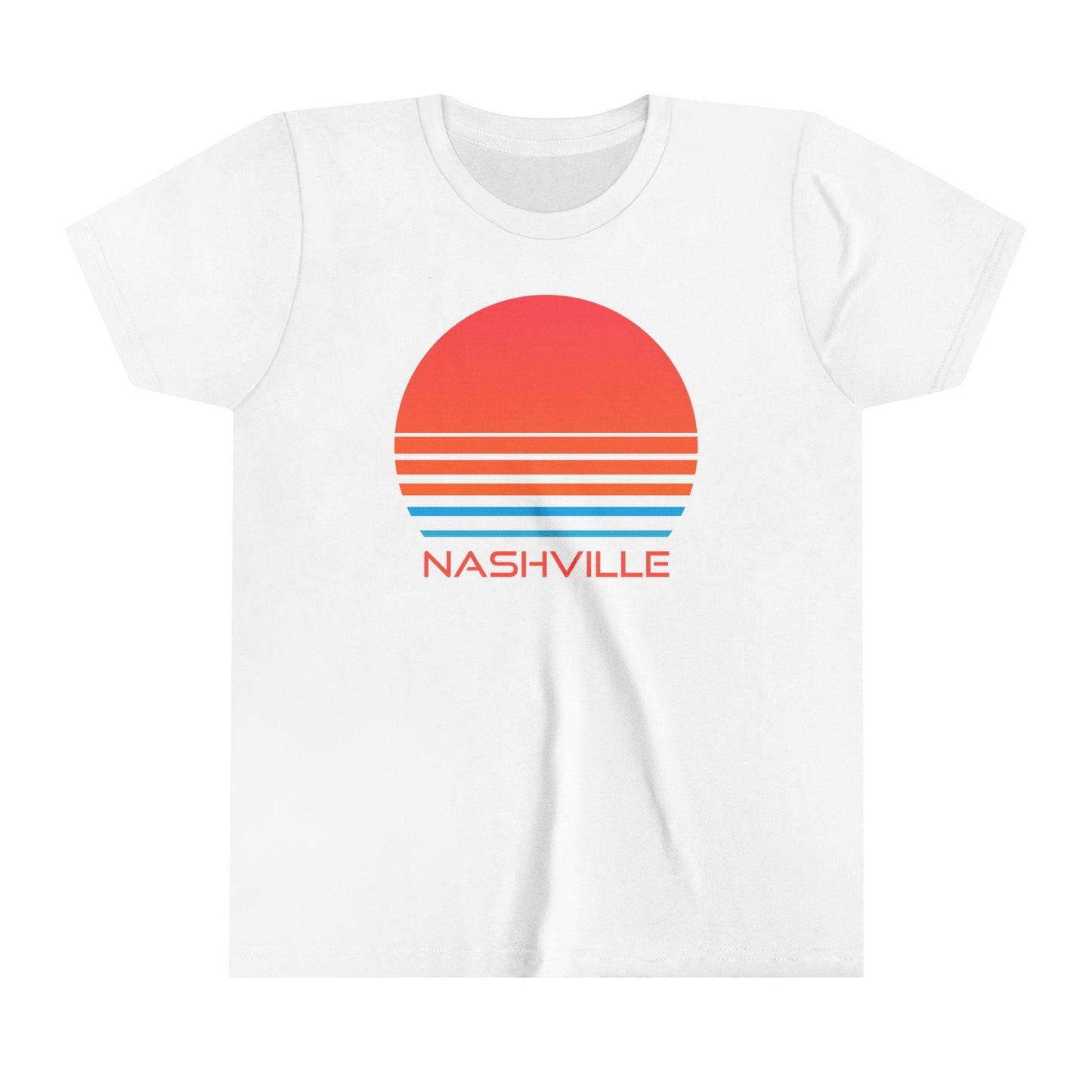 Nashville Tennessee Youth Shirt Retro 80s Nashville Kid39s TShirt Personalization Available Graphic Tee – Bold Style · Top Pick For Any Outfit