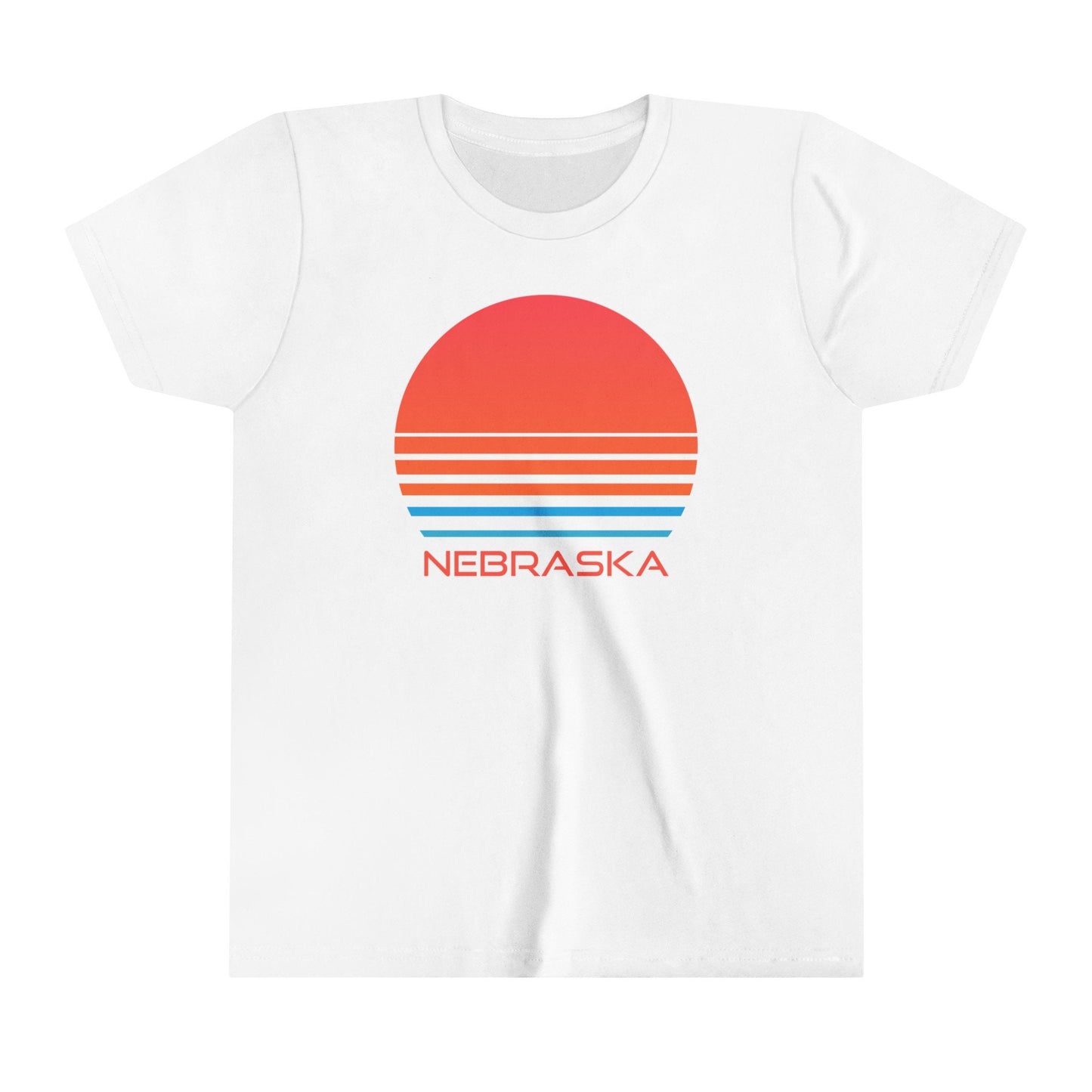 Nebraska Youth Shirt Retro 80s Nebraska Kid39s TShirt Personalization Available Graphic Tee – Warm & Stylish · Must-Have Style
