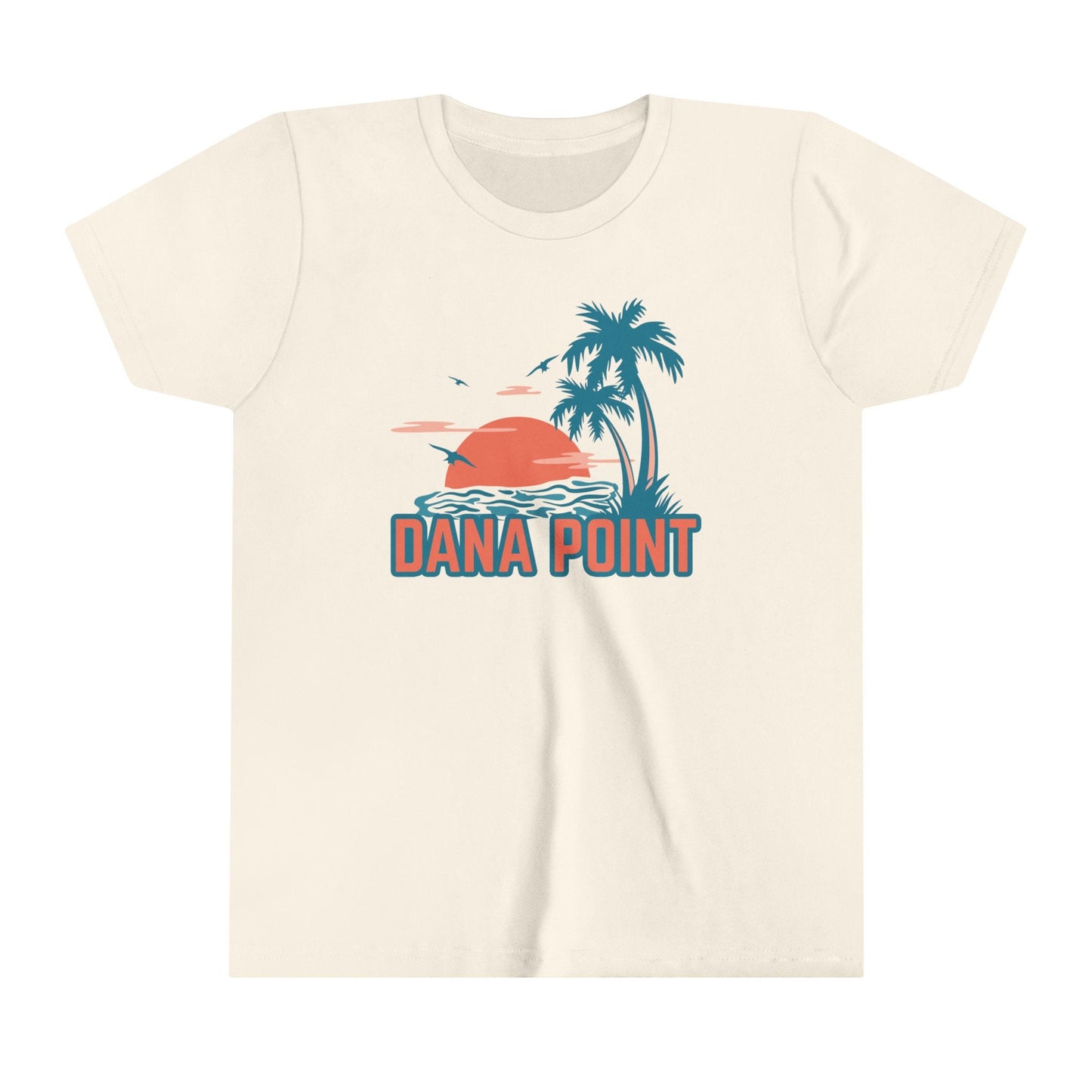 Dana Point California Youth Shirt Retro Palm Tree Dana Point Kid39s TShirt Personalization Available Graphic Tee – Aesthetic Look · Great Gift For Fans