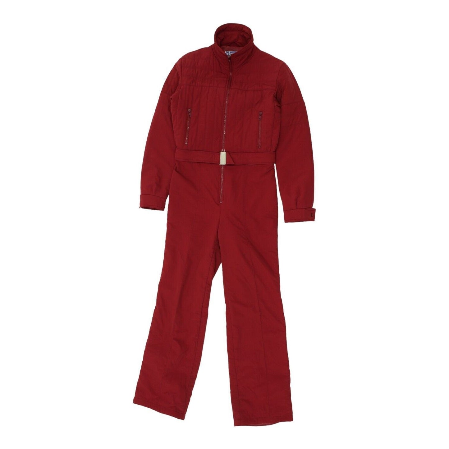 Klepper Womens Red 2 Piece Ski Suit Vintage Winter Sports Snow Coat Salopettes Graphic Tee – Bold Style · Great Gift For Fans