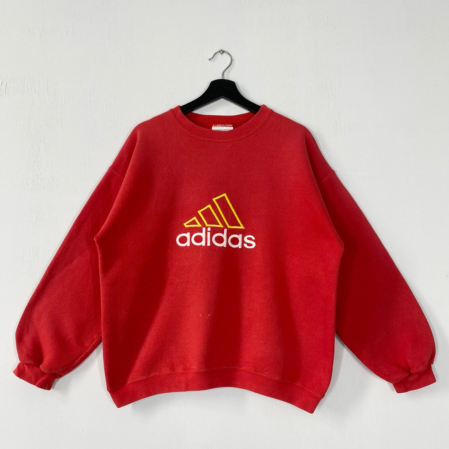 Vintage 90s Adidas Sweatshirt Adidas Crewneck Adidas Sweater Pullover Adidas Equipment Sportswear Adidas Trefoil Embroidered Logo Small Sweatshirt – Soft Feel · Top Pick For Any Outfit