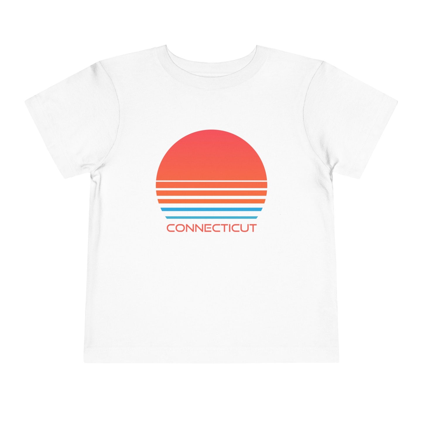 Connecticut Toddler TShirt Retro 80s Unisex Toddler Connecticut Shirt Personalization Available Graphic Tee – Cozy Vibes · Trending Graphic Apparel
