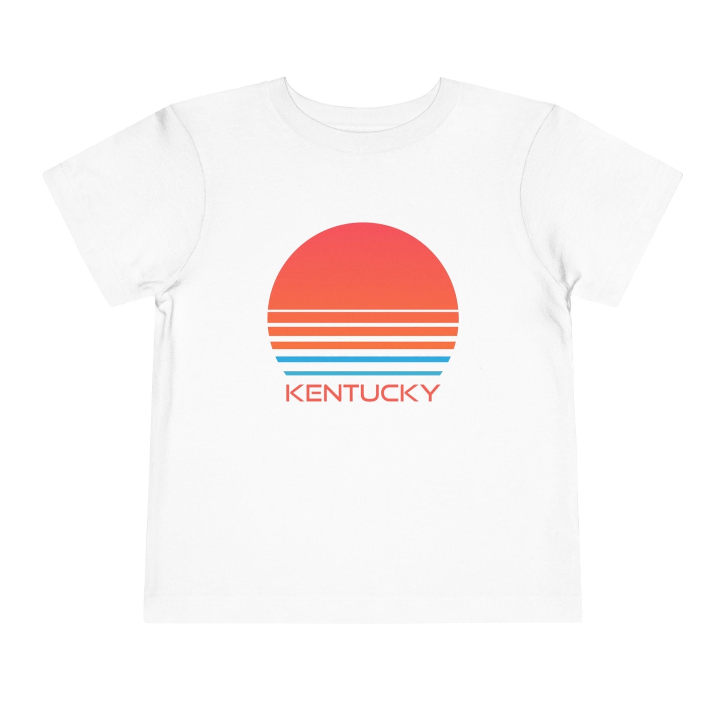Kentucky Toddler TShirt Retro 80s Unisex Toddler Kentucky Shirt Personalization Available Graphic Tee – Cozy Vibes · High-Quality Print