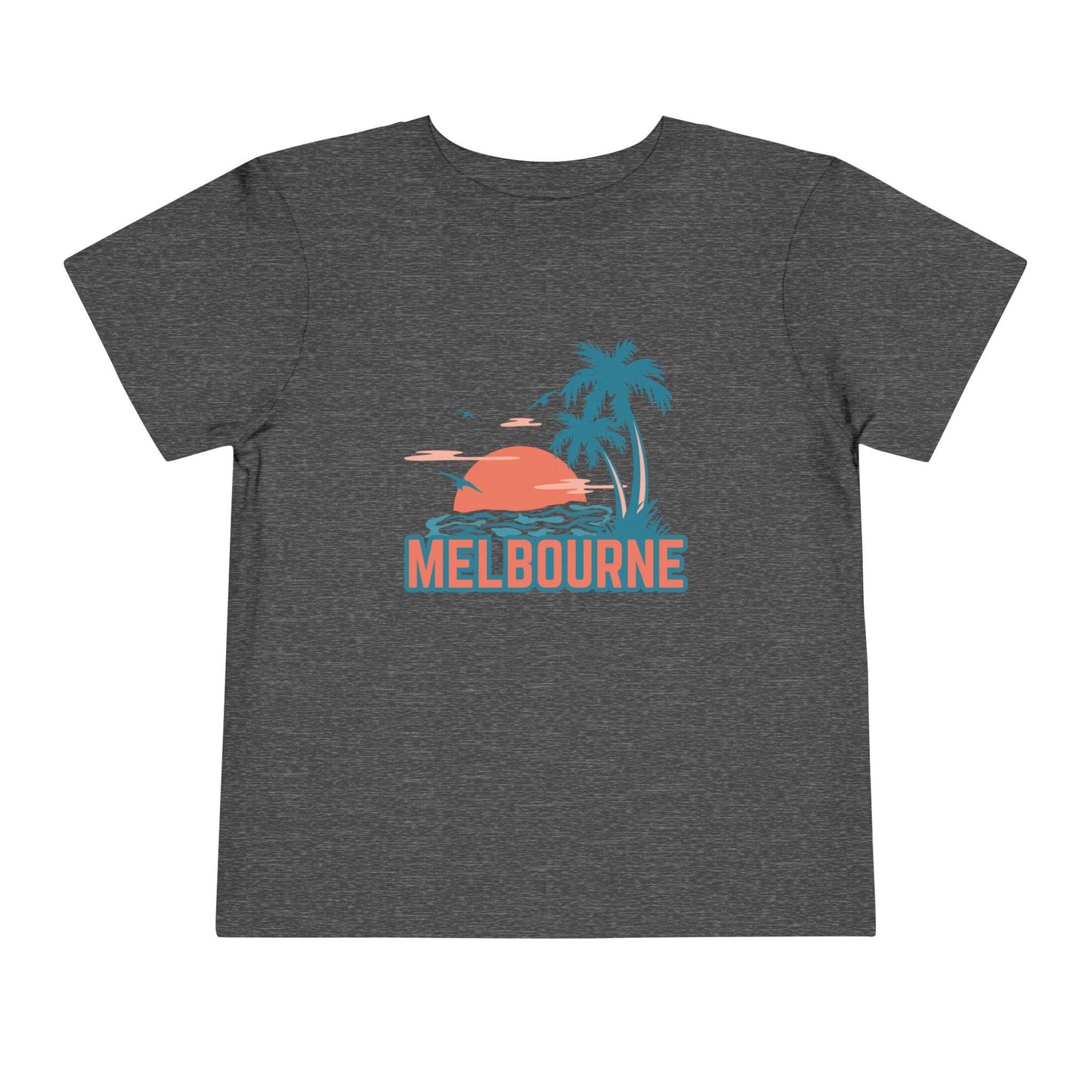 Melbourne Florida Toddler TShirt Retro Palm Tree Toddler Melbourne Shirt Personalization Available Graphic Tee – Premium Graphic · Trending Graphic Apparel