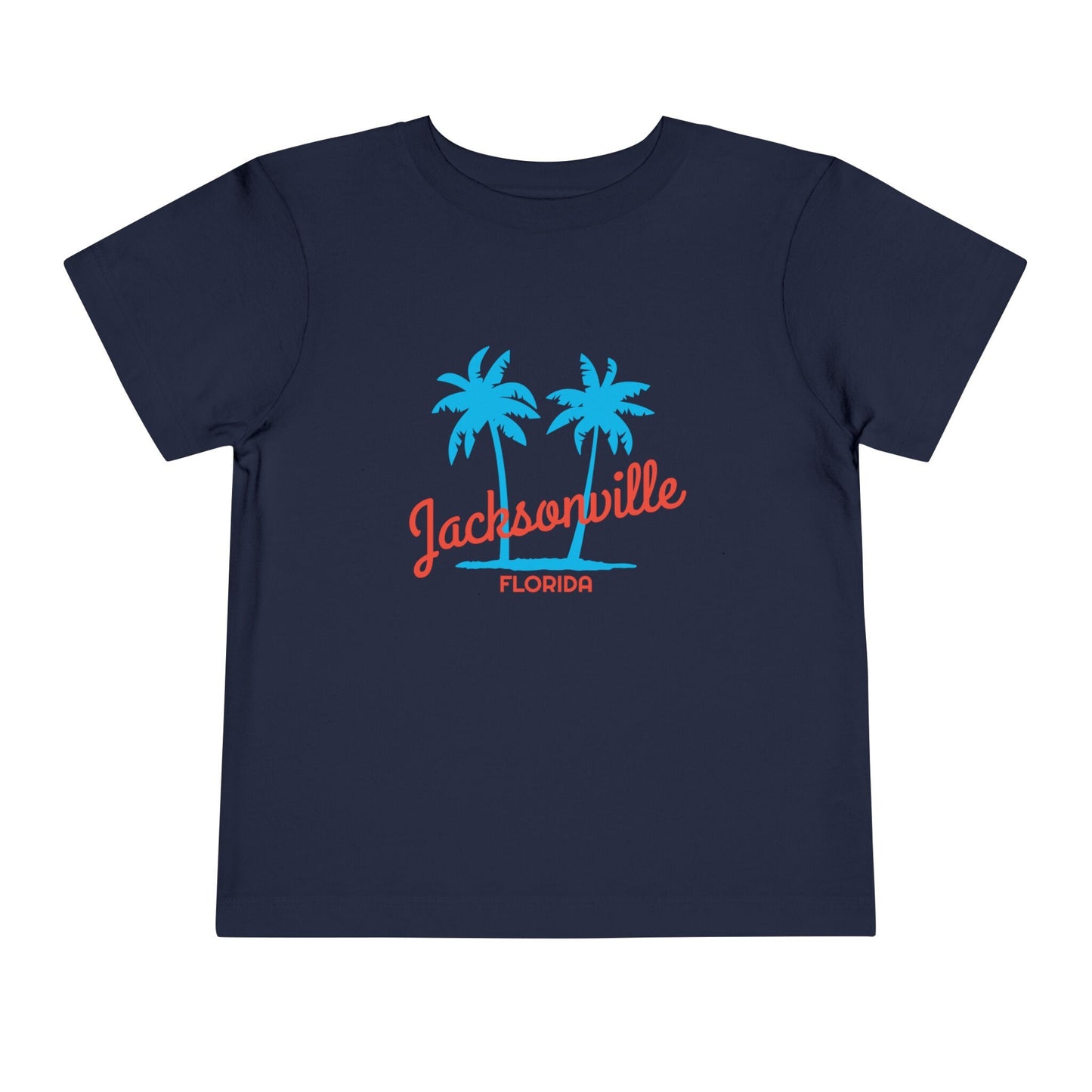 Jacksonville Florida Toddler TShirt Retro Palm Tree Toddler Jacksonville Shirt Personalization Available Graphic Tee – Feel-Good Design · Great Gift For Fans