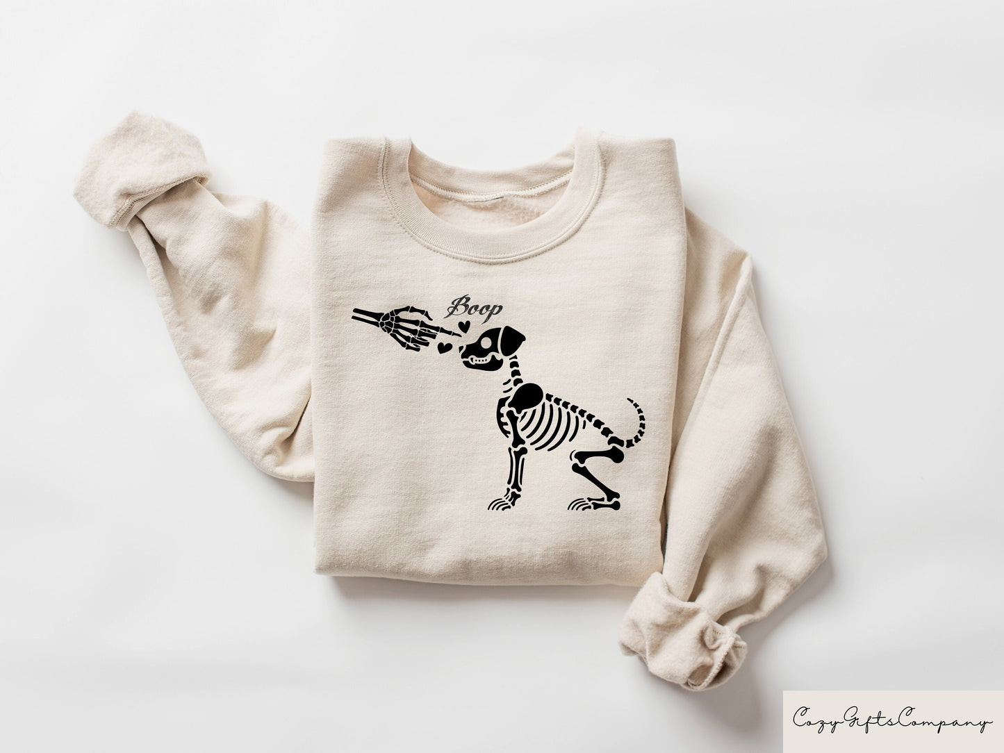 Dog Skeleton Sweatshirt Halloween Dog Crewneck Dog Mom Sweatshirt Halloween Gifts Spooky Dog Shirt Skeleton Sweatshirt Happy Halloween Sweatshirt – Everyday Comfort · Trending Graphic Apparel
