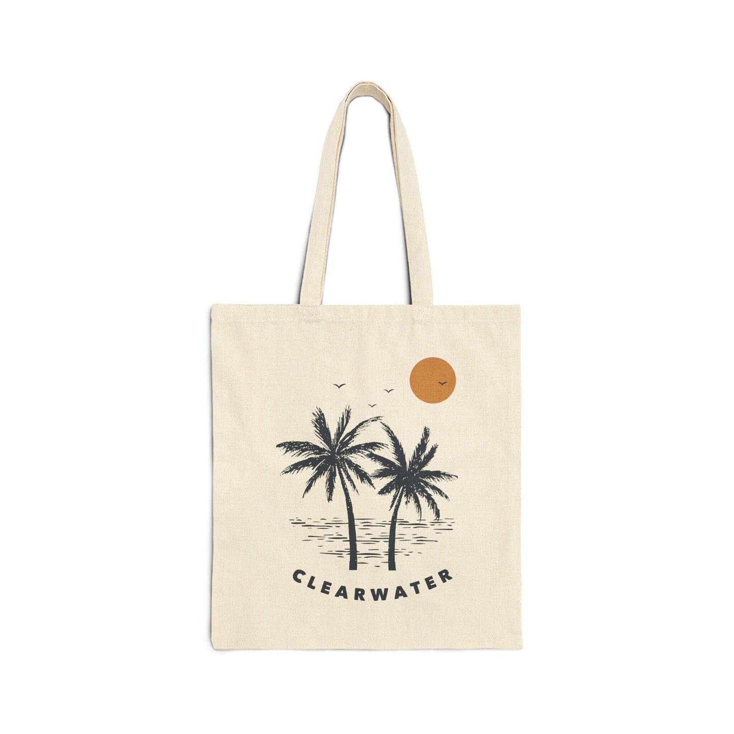 Clearwater Florida Tote Bag Cotton Canvas Clearwater Bag Personalization Available Tote Bag – Feel-Good Design · Great Gift For Fans