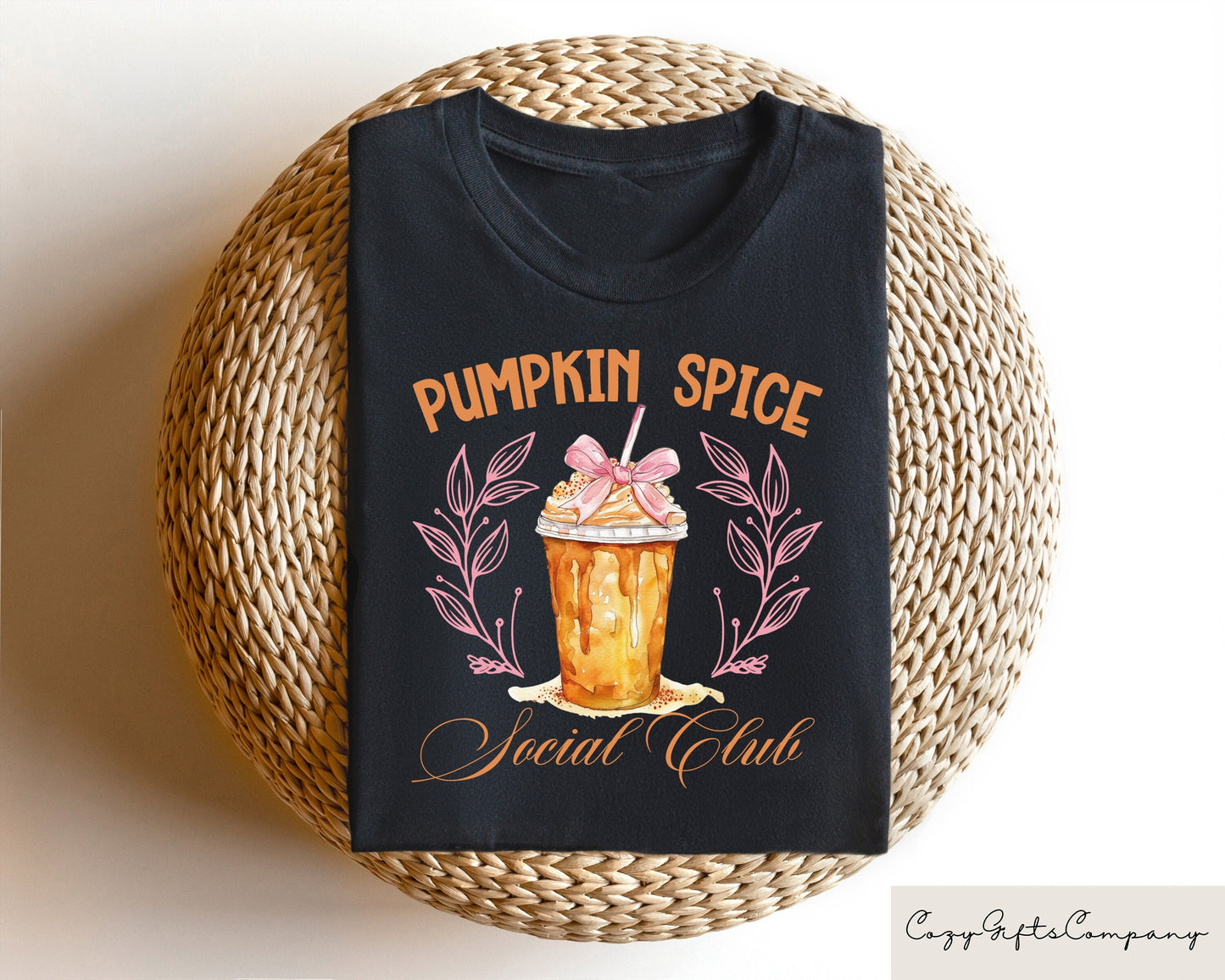 Pumpkin Spice Social Club Shirt Halloween Crewneck Pumpkin Spice Latte Sweatshirt Halloween Gifts Pumpkin Spice Hoodie Hoodie – Premium Graphic · High-Quality Print