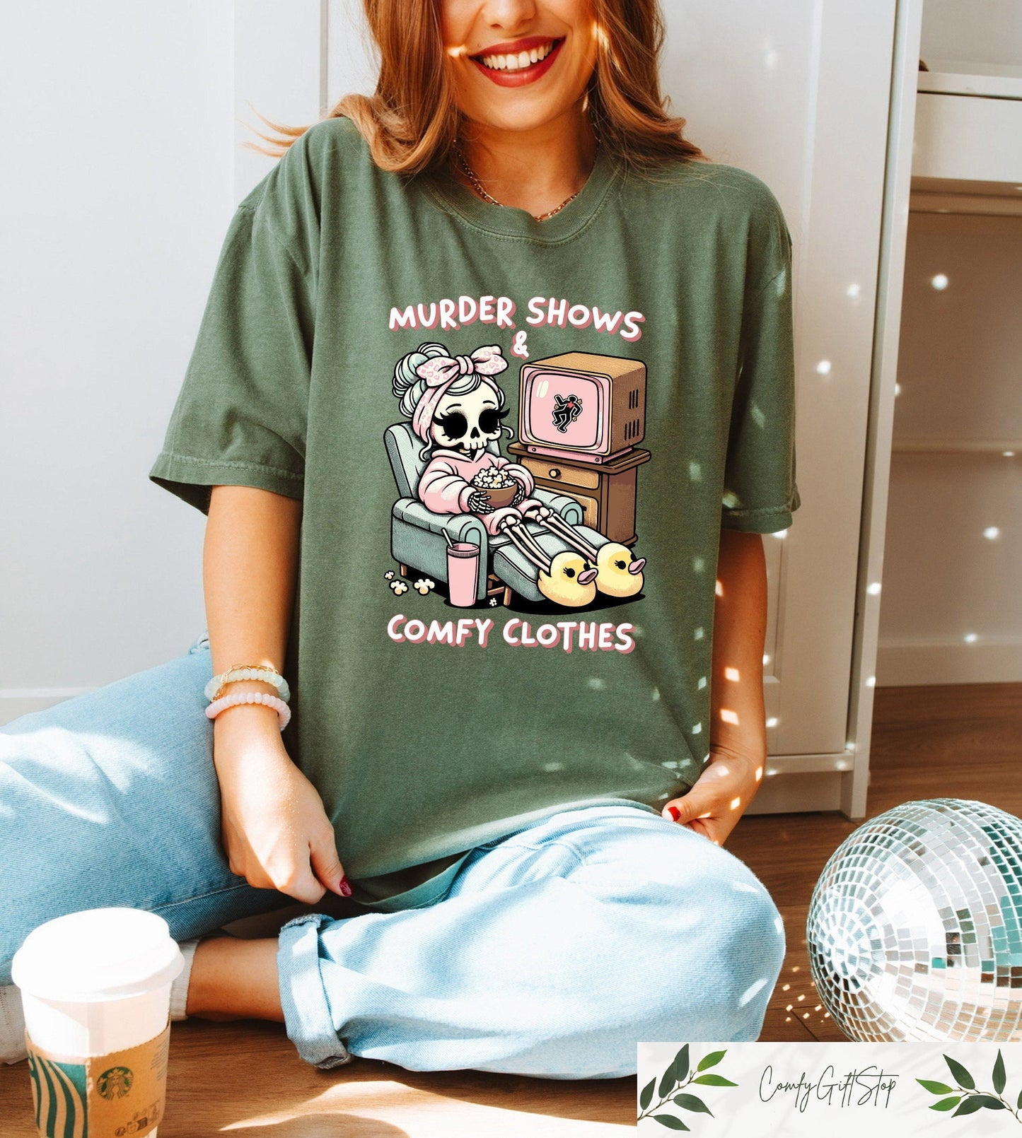 I Like Murder Shows Comfy Clothes Tshirt for True Crime Junkie True Crime T Shirt True Crime Sweatshirt Aesthetic Woman Clothing Sweatshirt – Premium Graphic · High-Quality Print