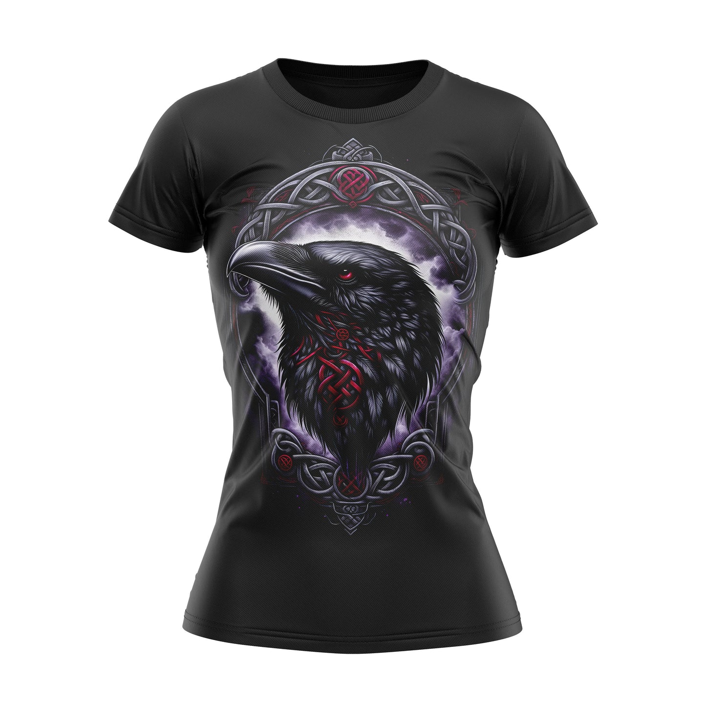 Mystic Celtic Druid Raven Womens T Shirt Gothic Viking Pagan Graphic Tee – Everyday Comfort · Top Pick For Any Outfit