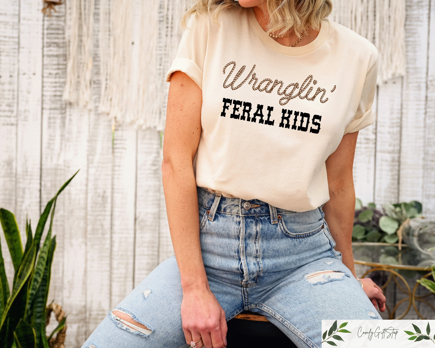 Wrangling Feral Kids Shirt Feral Kids Shirt Raccoon Shirt Funny Meme Shirt Western Cowboy Shirt Cowgirls T Shirt Country Gift Shirt Graphic Tee – Cozy Vibes · Top Pick For Any Outfit
