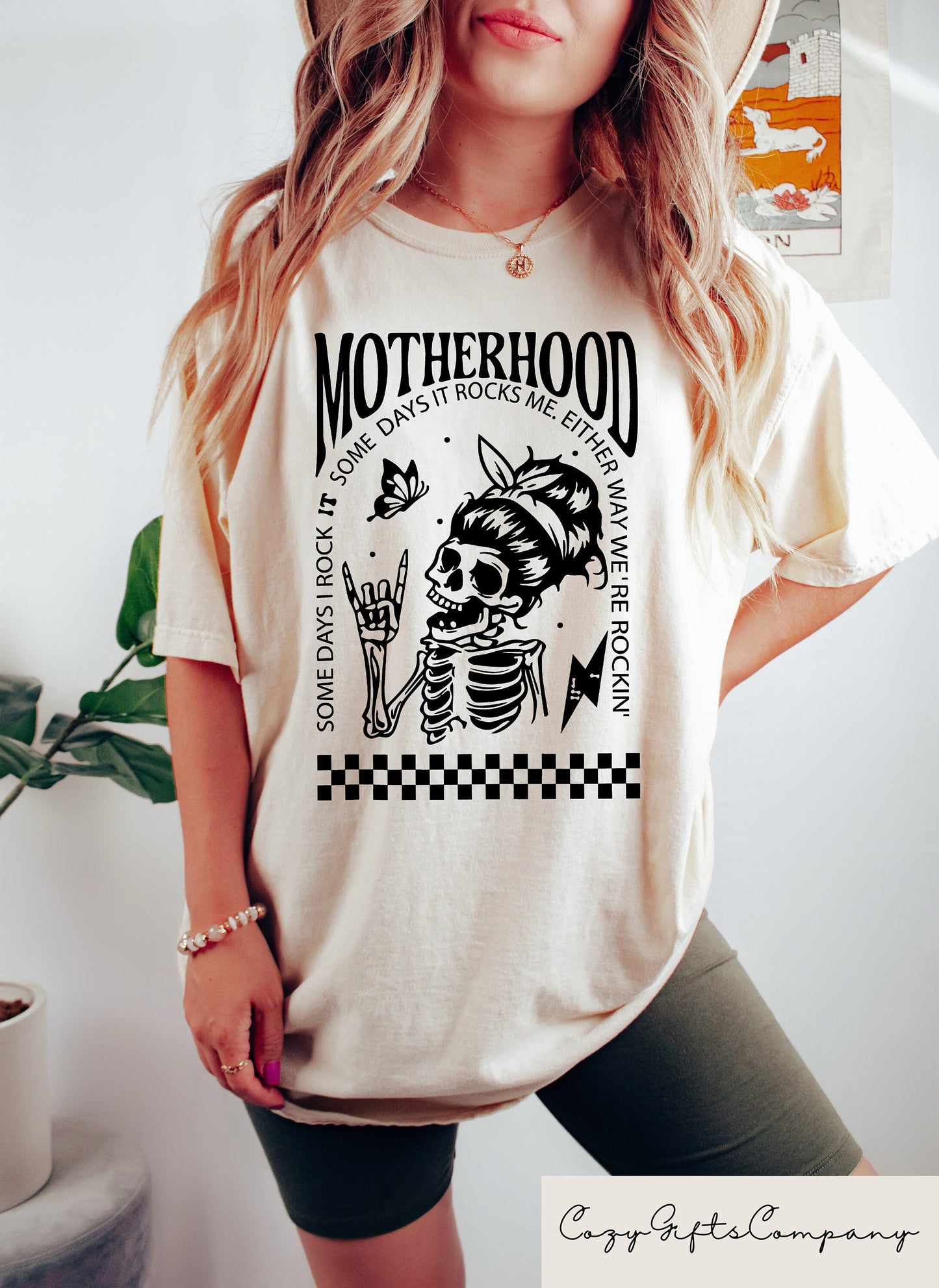 Motherhood Sometimes I Rock It Sometimes It Rocks Me Shirt Mama Shirt Mom Shirt Rocker Mom Gifts Mama Sweatshirt Rocker Mama Tee Sweatshirt – Warm & Stylish · High-Quality Print
