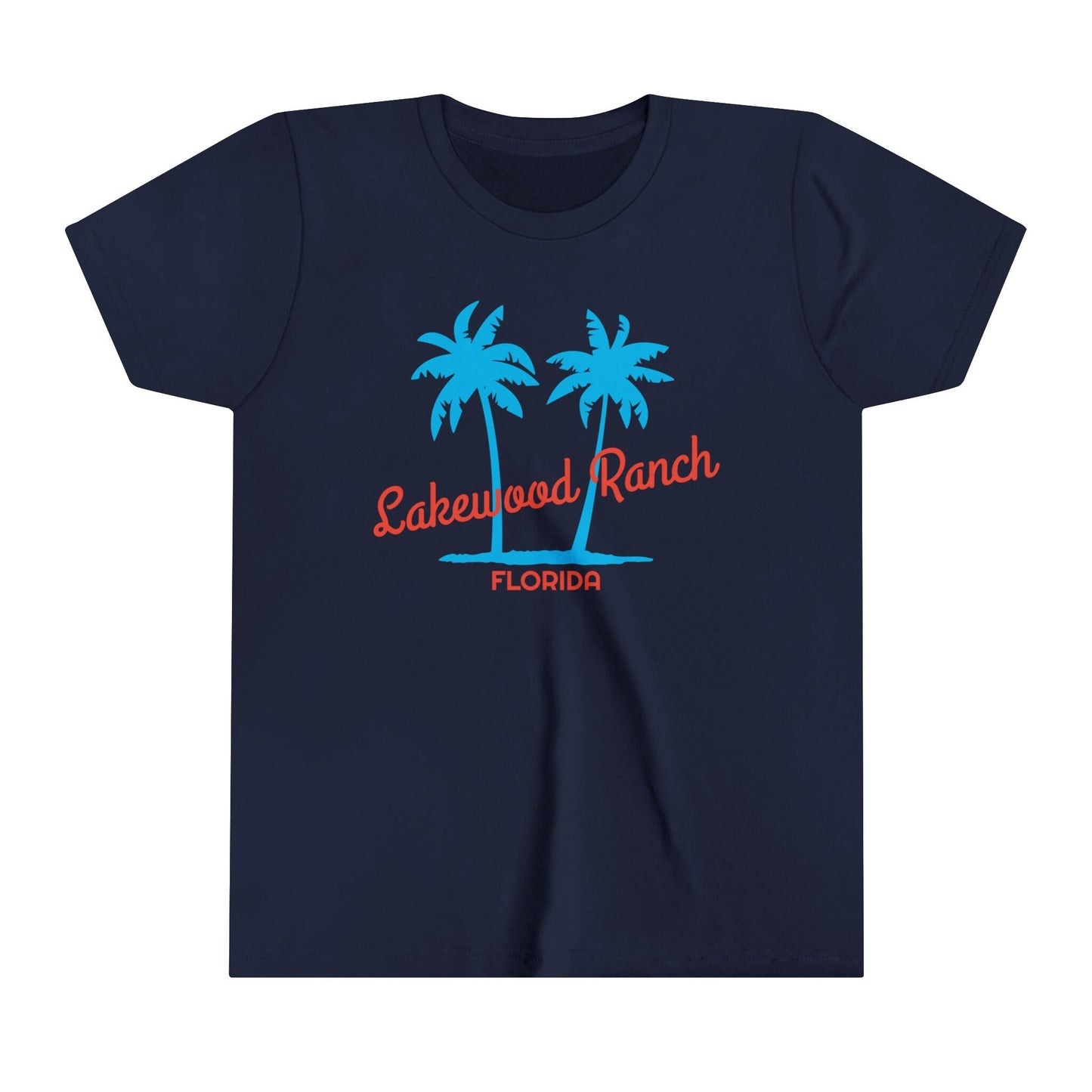 Lakewood Ranch Florida Youth Shirt Retro Palm Tree Lakewood Ranch Kid39s TShirt Personalization Available Graphic Tee – Bold Style · Great Gift For Fans