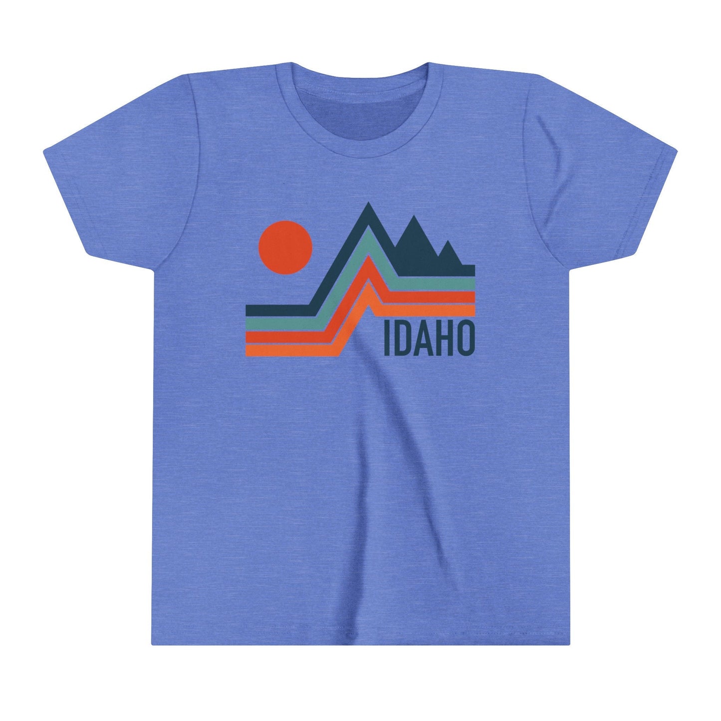 Idaho Youth Shirt Retro Mountain Idaho Kid39s TShirt Personalization Available Graphic Tee – Fan Favorite · Trending Graphic Apparel