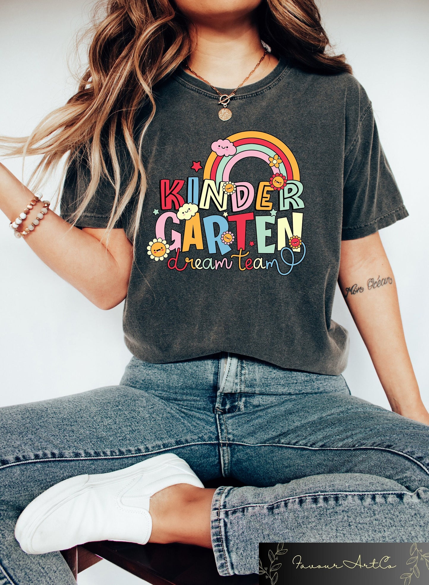 Kindergarten Dream Team Shirt Best Kindergarten Teacher Shirt First Day Of School Shirt Back To School Shirt Teacher Appreciation Gift Graphic Tee – Warm & Stylish · Must-Have Style