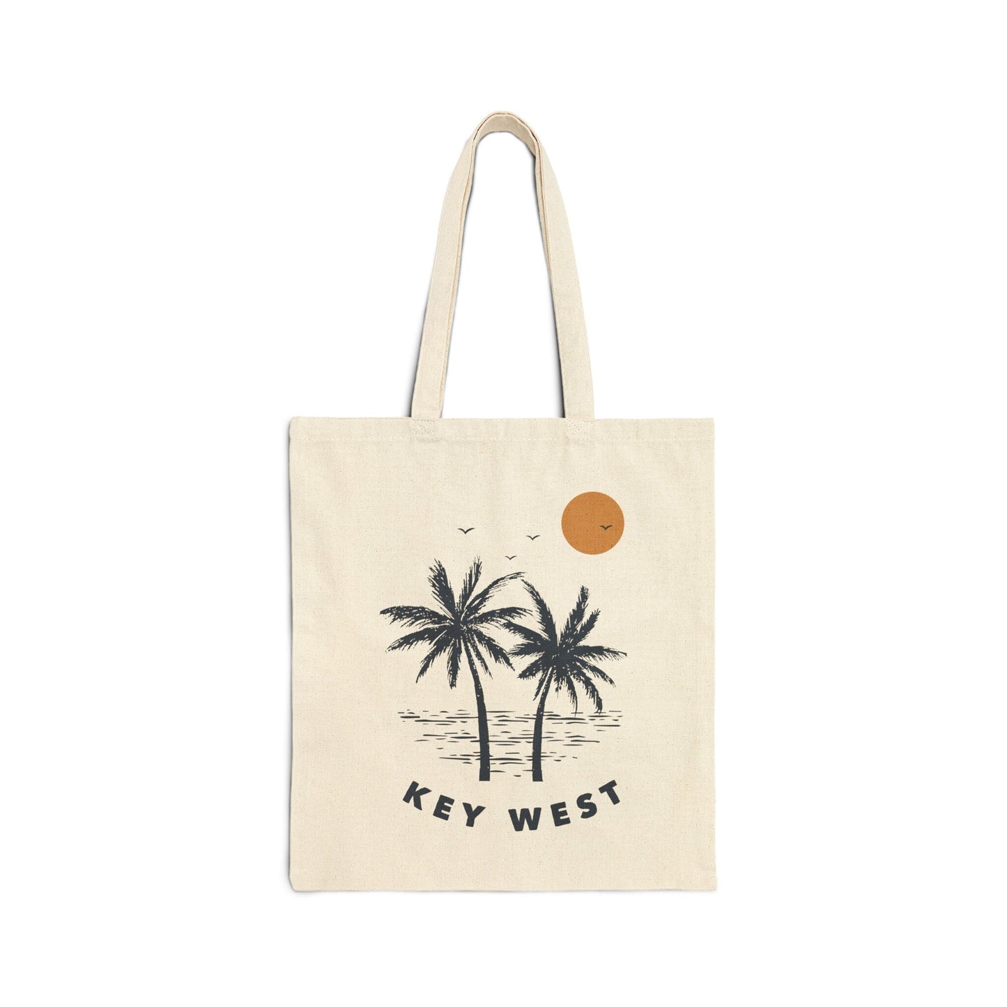 Key West Florida Tote Bag Cotton Canvas Key West Bag Personalization Available Tote Bag – Cozy Vibes · Perfect For Daily Wear
