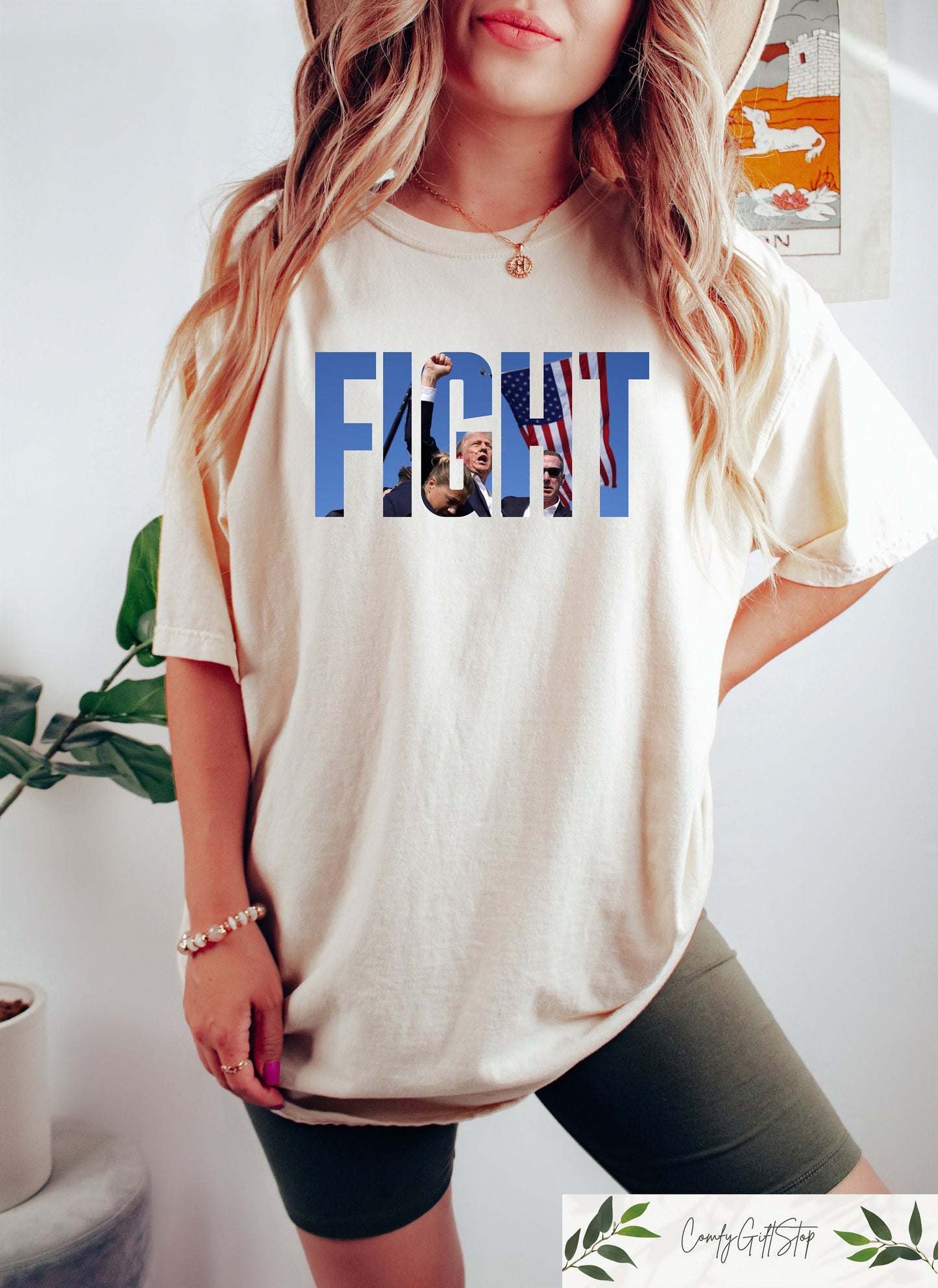 Fight Donald Trump Shirt I Will Fight Trump I Stand With Trump Make America Great Again Donald Trump Donald Trump T Shirt Trump Gift Graphic Tee – Fan Favorite · Must-Have Style
