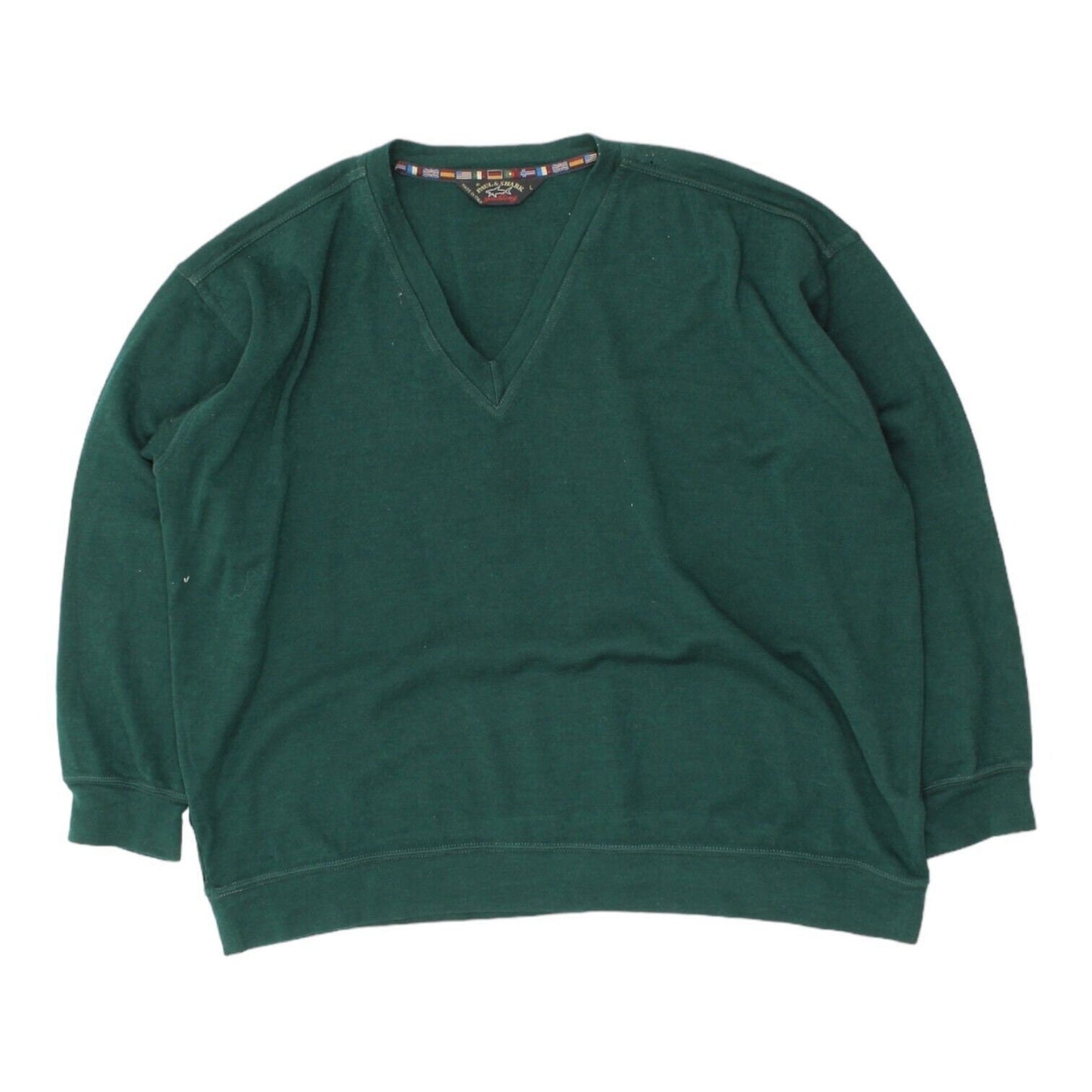 Paul Shark Mens Green VNeck Jumper Vintage High End Designer Sweater VTG Graphic Tee – Premium Graphic · Top Pick For Any Outfit