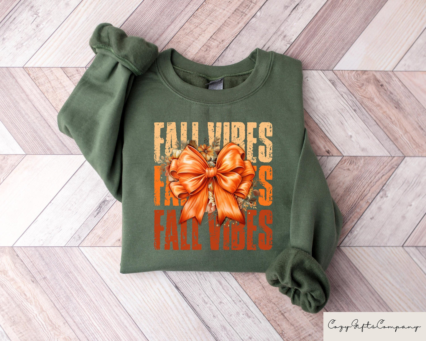 Coquette Fall Vibes Sweatshirt Fall Shirt Fall Vibes Shirt Autumn Shirt Pumpkin Shirt Thanksgiving Shirt Spooky Season Halloween Gift Sweatshirt – Everyday Comfort · Trending Graphic Apparel