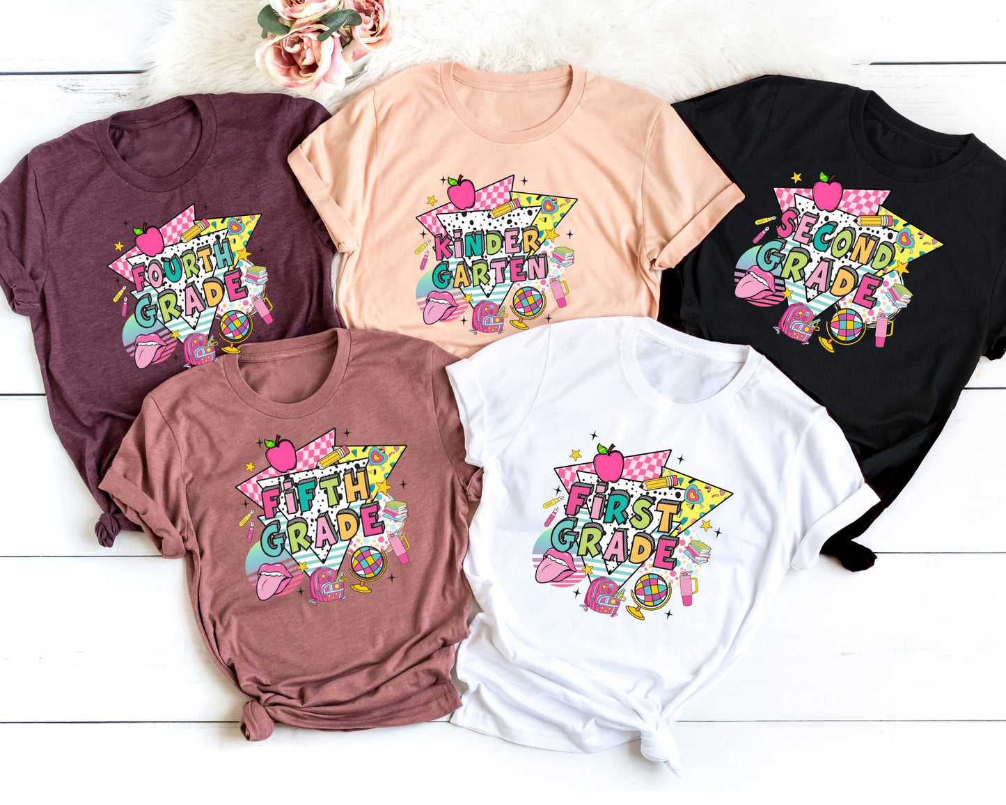 Teacher Team Shirts Grade Teacher TShirt Teacher 1st2nd3rd Grade Back to School Teacher 1st2nd3rd Grade Teacher Team Shirts Graphic Tee – Fan Favorite · Must-Have Style