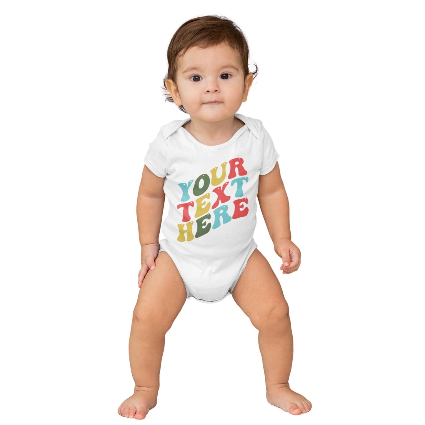 Retro 197039s California Hippy Style Custom Baby Onsie Personalized Bodysuit Custom Made Graphic Tee – Soft Feel · Top Pick For Any Outfit