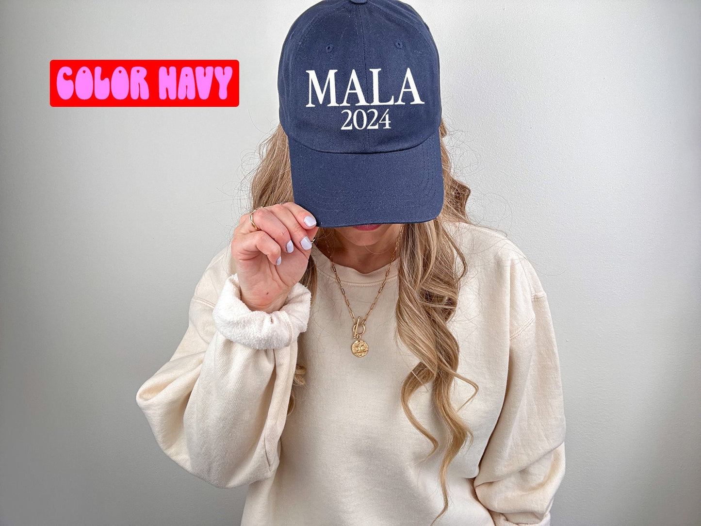 MALA 2024 Kamala Harris Democrat Cap Gifts Dad Hat Red Cap Blue Cap Baseball Cap Christmas Birthday Graphic Tee – Soft Feel · Great Gift For Fans