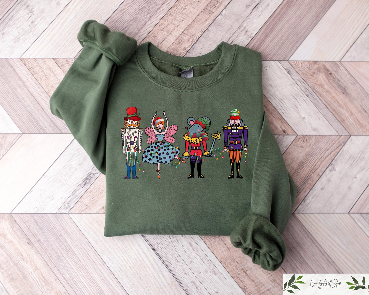 Nutcracker Sweatshirt Christmas Crewneck Sugar Plum Fairy Shirt Christmas Hoodie Family Christmas Xmas Shirt Christmas Gift Hoodie – Premium Graphic · Top Pick For Any Outfit