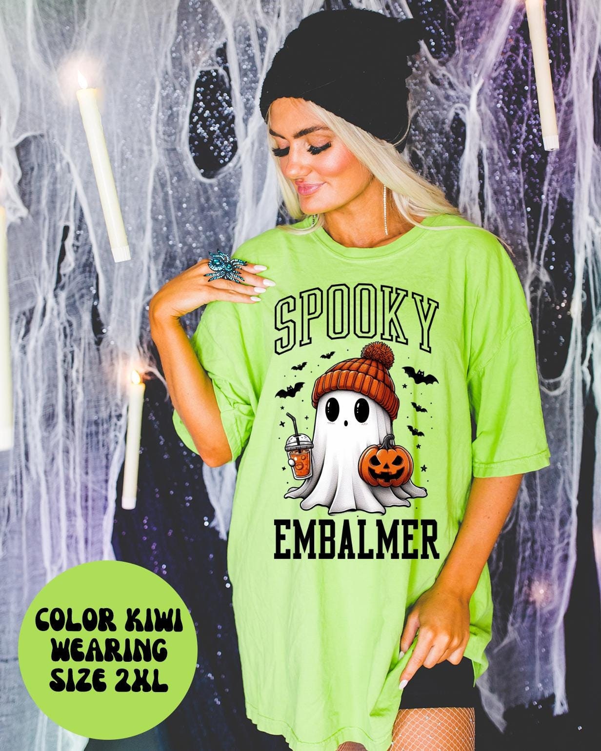 Embalmer Embalming Mortician Spooky Halloween Ghost Beanie Pumpkin Shirt Gifts Tshirt Tees TShirt Unisex Funny Graphic Tee – Cozy Vibes · High-Quality Print