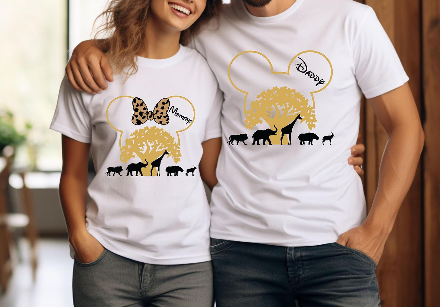 Personalized Disney Animal Kingdom Shirts Safari Family Matching Shirts Disney Trip ShirtsDisney Birthday Shirt DisneyworldCustom Shirt Graphic Tee – Everyday Comfort · High-Quality Print