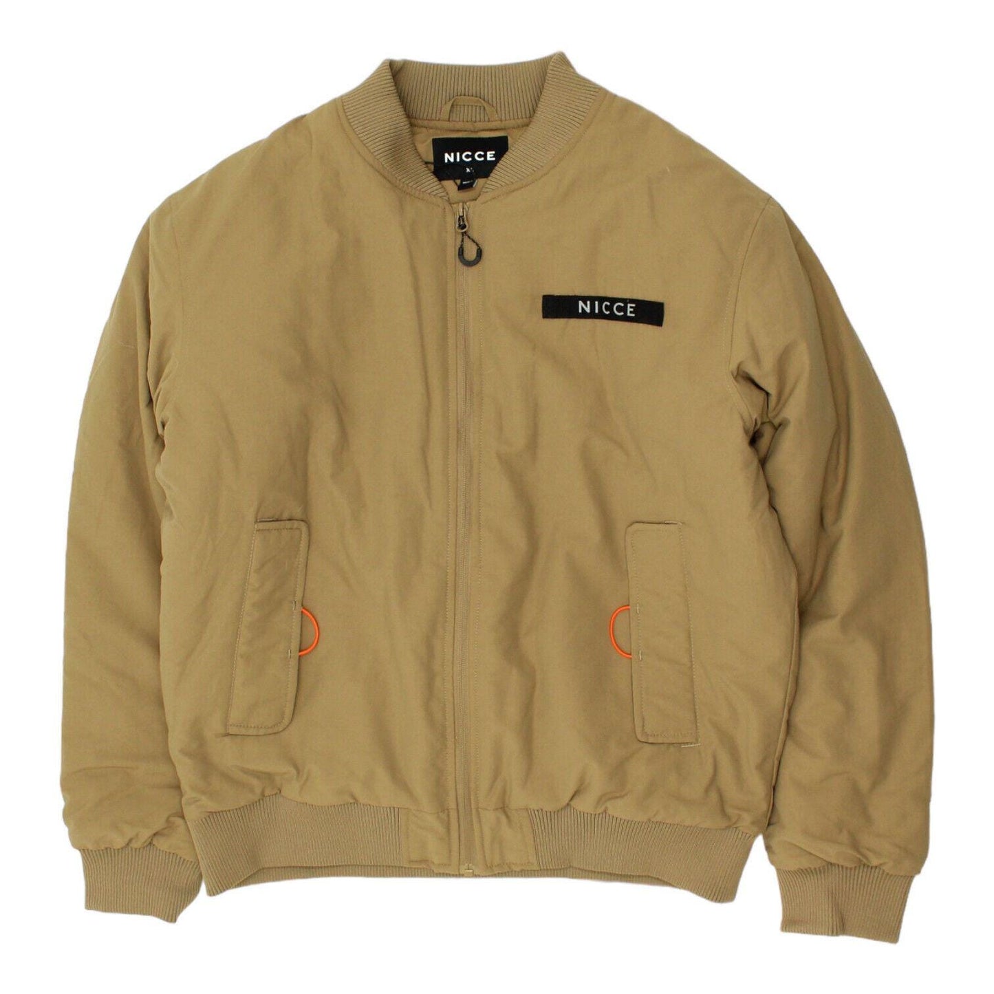 Nicci Mens Camel Brown Quilted Full Zip Meru Bomber Jacket Designer Streetwear Graphic Tee – Feel-Good Design · Great Gift For Fans