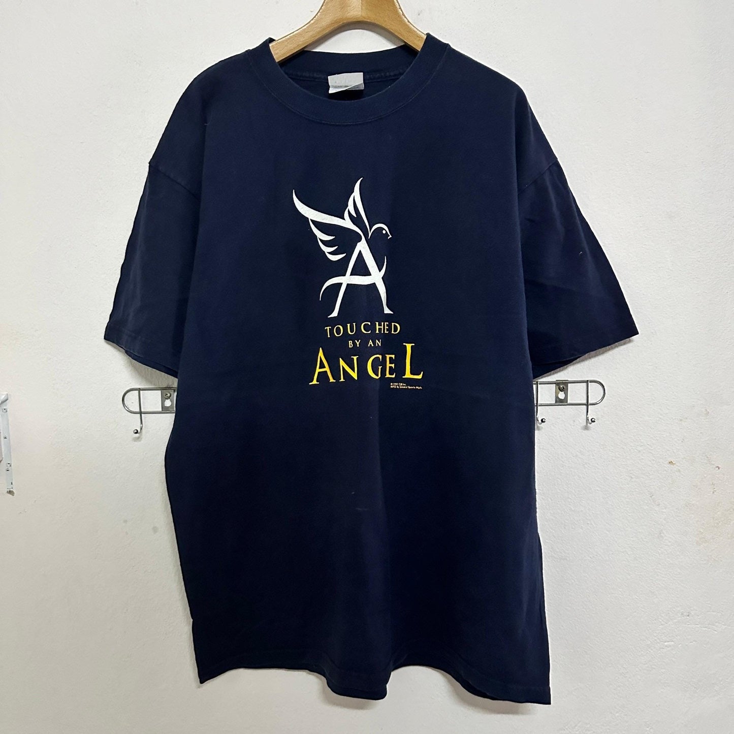 Vintage Touch by an Angel T Shirt Graphic Tee – Cozy Vibes · Perfect For Daily Wear