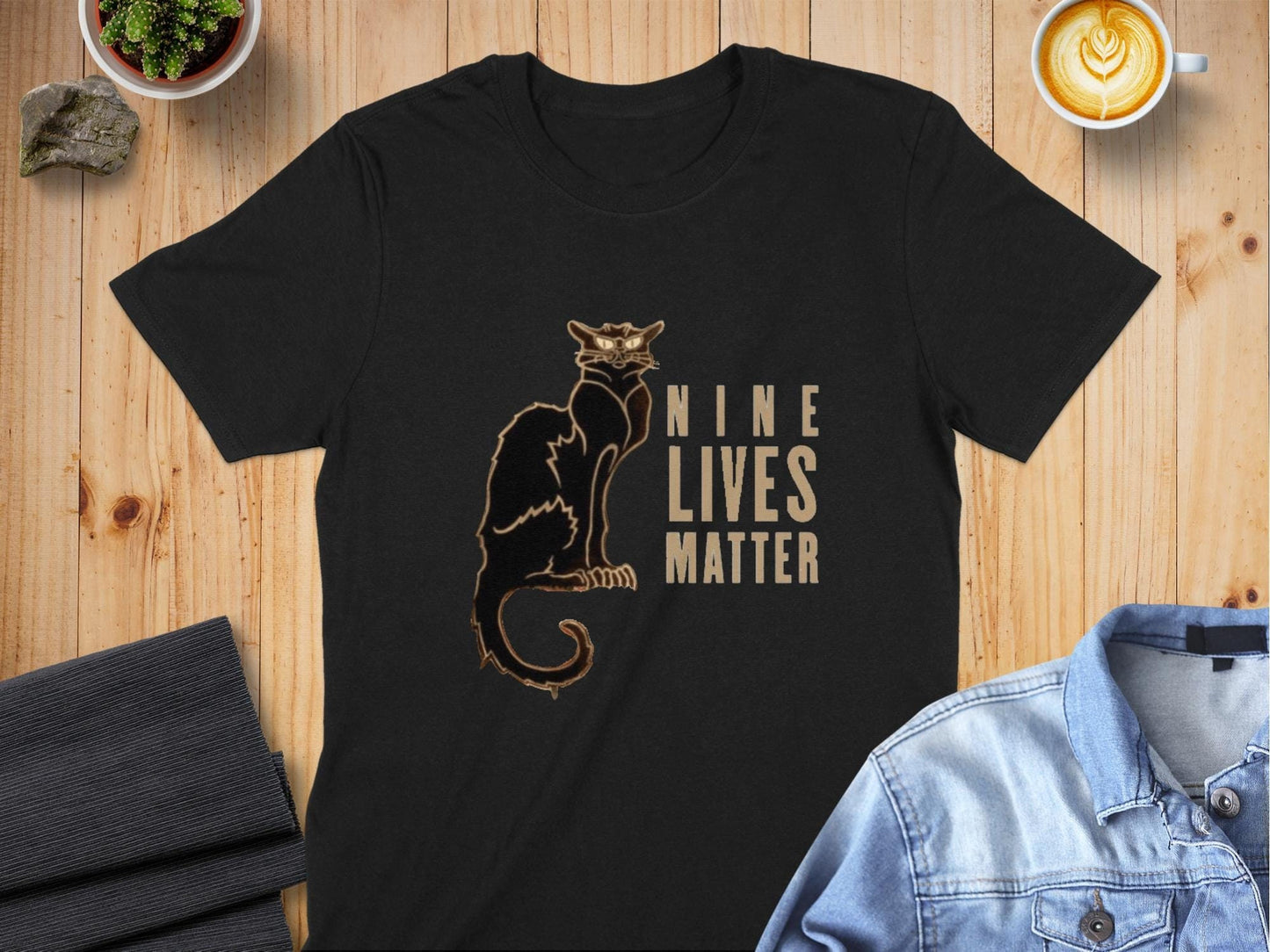 Funny Cat T Shirt Nine Lives Matter Cat Shirt Cat Lovers Gift Cat Graphic Tee Quirky Cat T Shirt Cat Owner Gift Shirt Cool Cat Design Graphic Tee – Premium Graphic · Perfect For Daily Wear