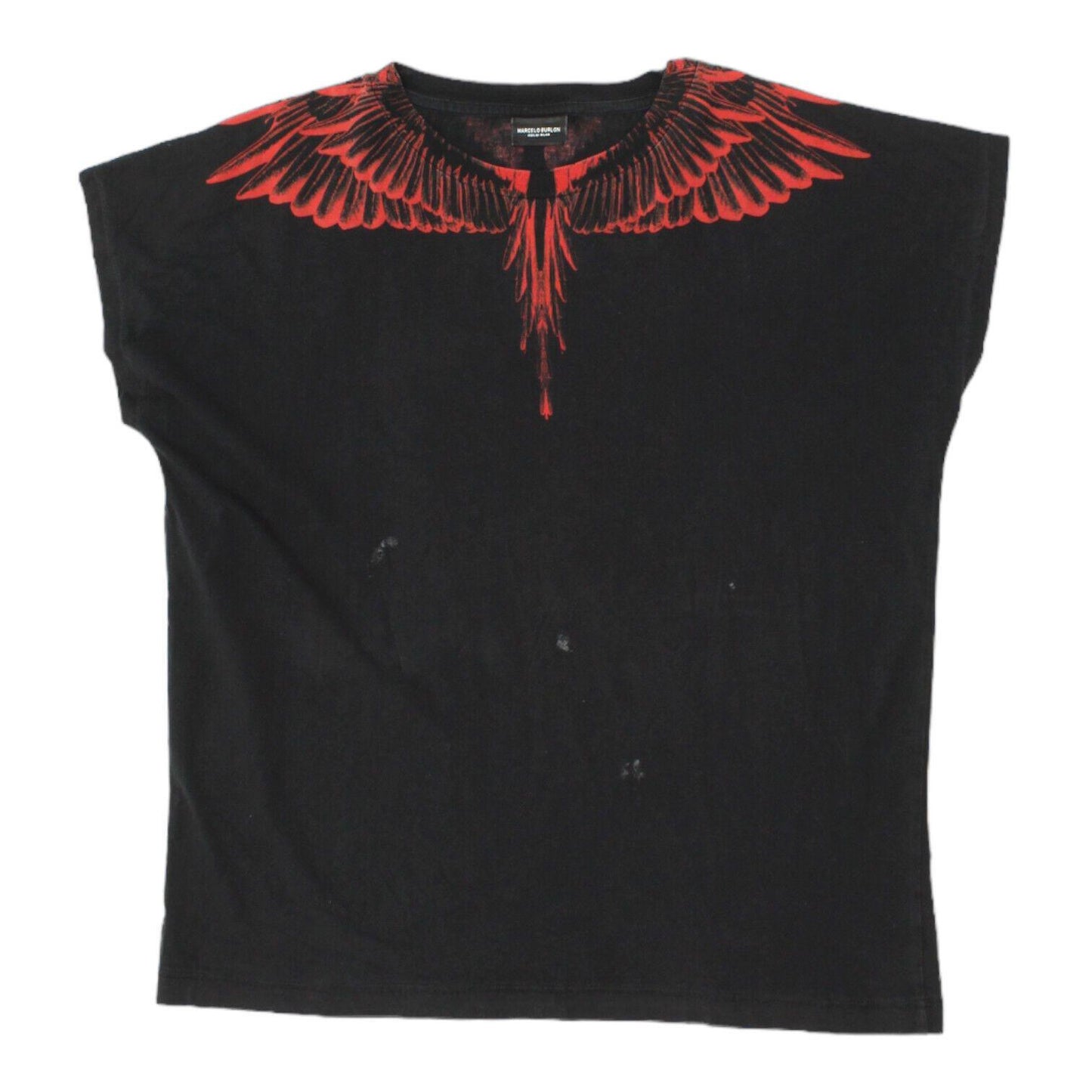 Marcelo Burlon Kids Of Milan Black Wings Tshirt Vintage Boys Girls Designer Graphic Tee – Cozy Vibes · Top Pick For Any Outfit