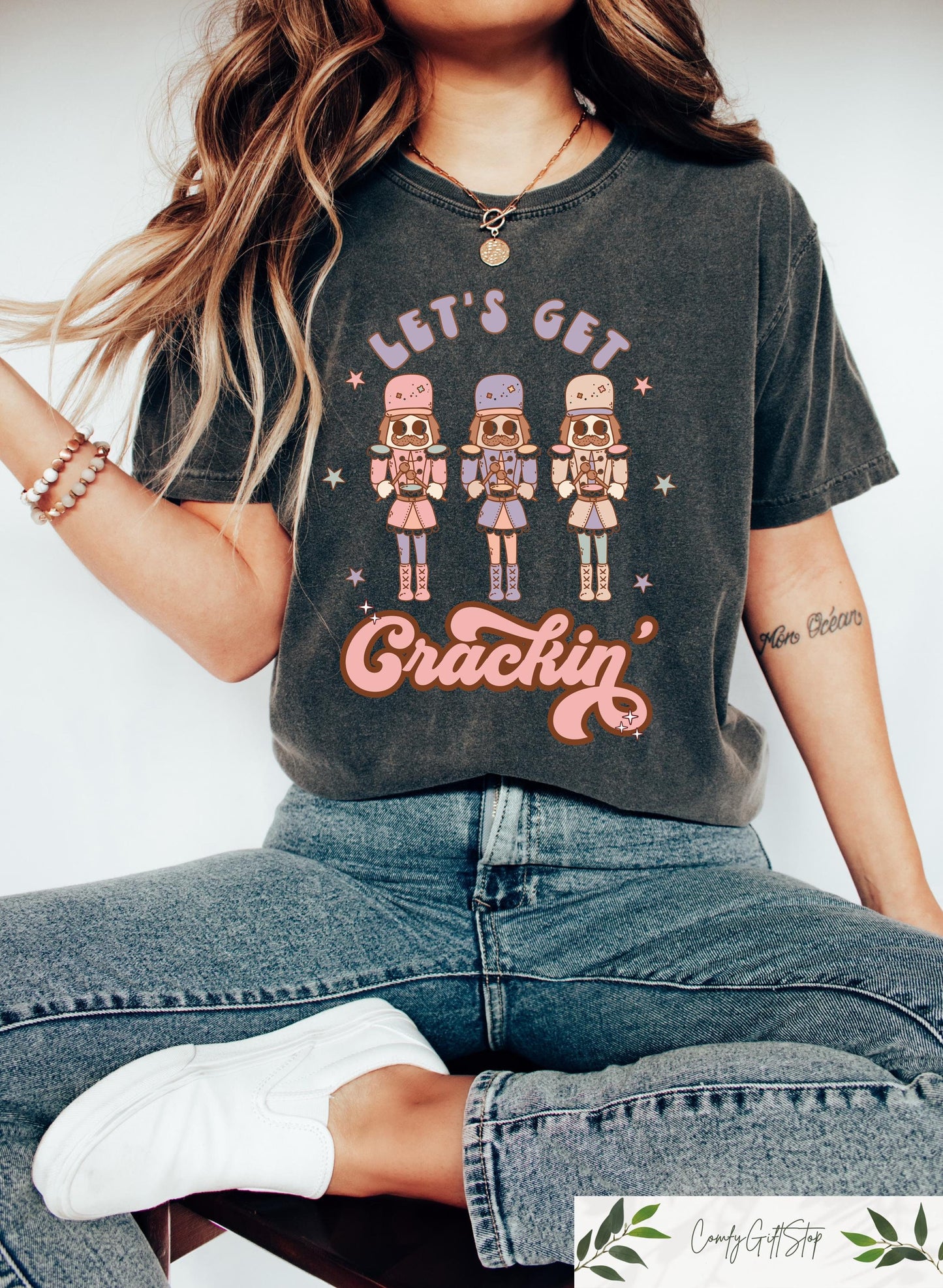 Let39s Get Crackin Christmas Shirt The Nutcracker Ballet Sweatshirt Christmas Family Shirt Christmas Nutcracker Christmas Vacation Gift Sweatshirt – Soft Feel · Top Pick For Any Outfit